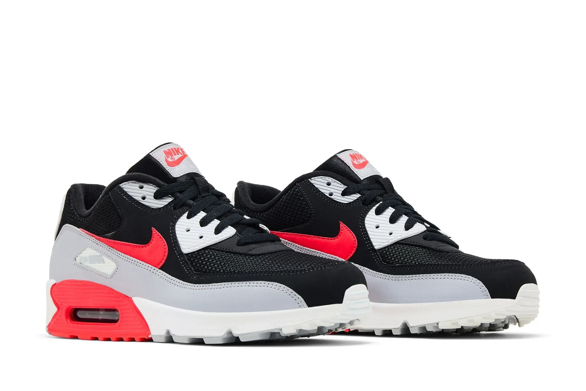 Nike Air Max 90 Essential 'Bright Crimson Black' AJ1285-012 - Image 8