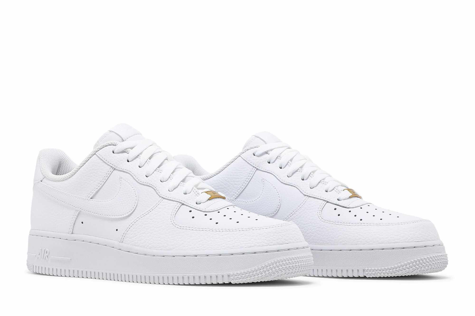 Nike Air Force 1 Low ‘White Metallic Gold’ CZ0326-101 - Image 8