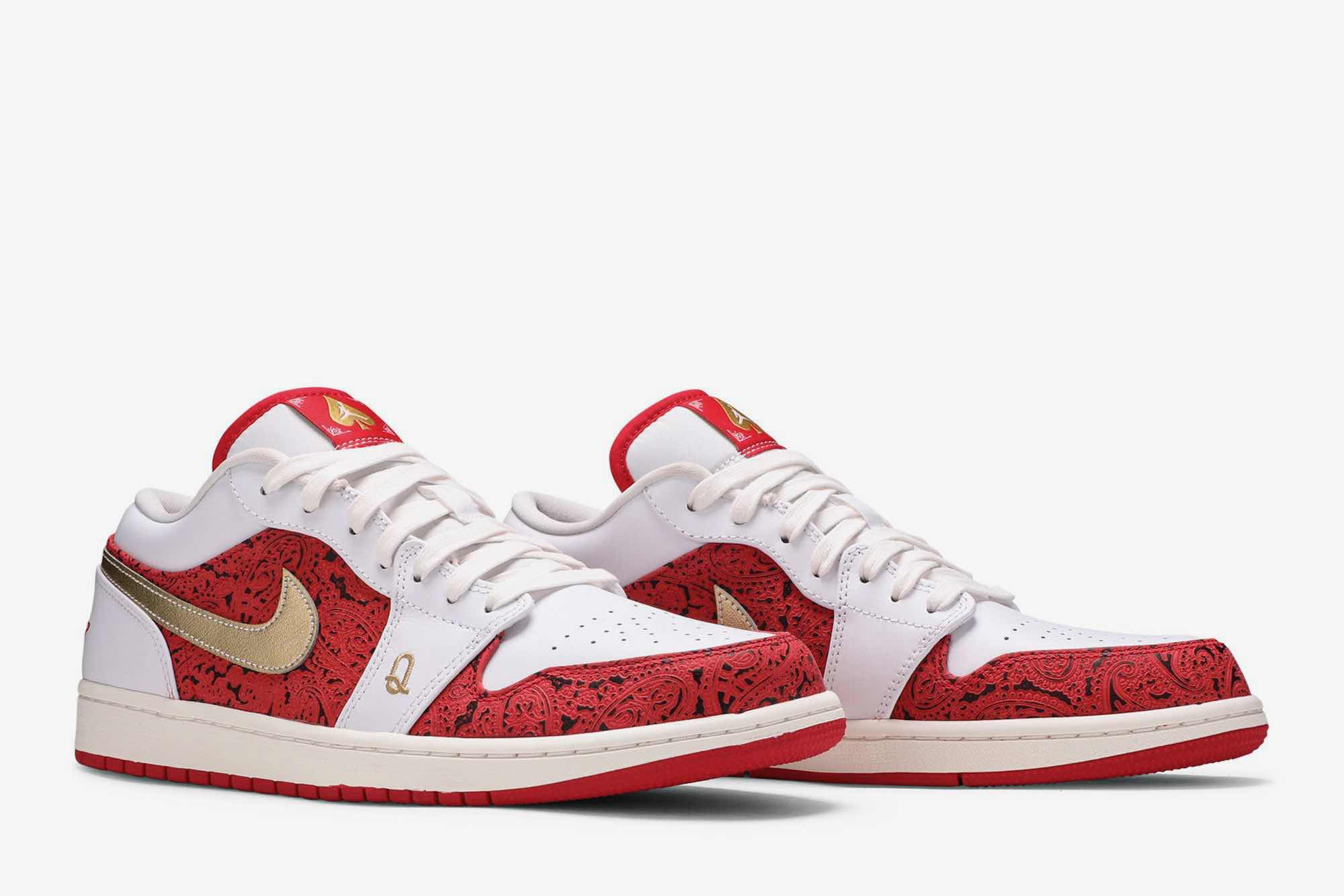 Air Jordan 1 Low SE ‘Spades’ DJ5185-100 - Image 8
