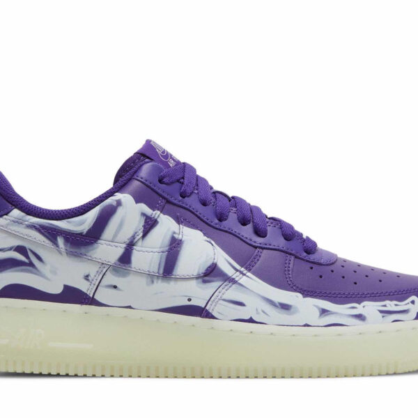 Nike Air Force 1 Low ‘Purple Skeleton’ CU8067-500