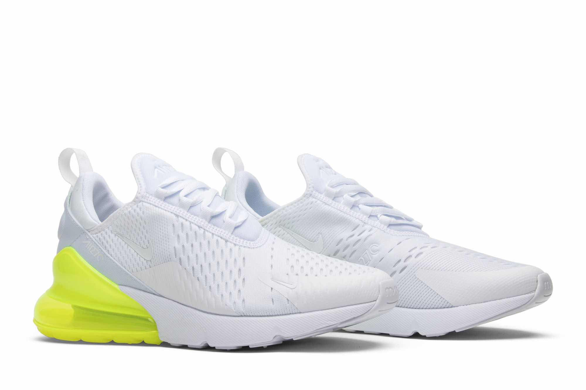 Nike Air Max 270 ‘White Pack Volt’ AH8050-104 - Image 8