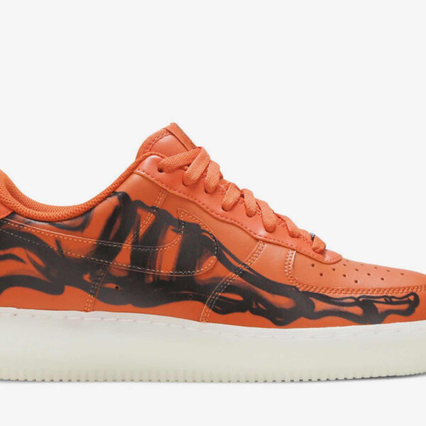 Nike Air Force 1 Low ‘Orange Skeleton’ CU8067-800