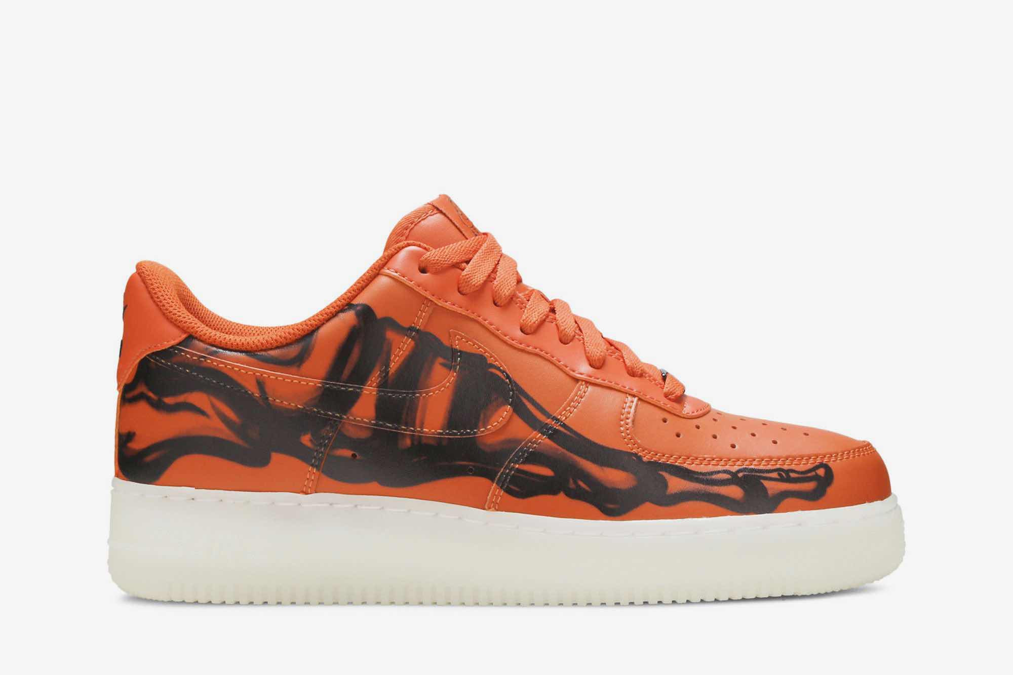 Nike Air Force 1 Low ‘Orange Skeleton’ CU8067-800
