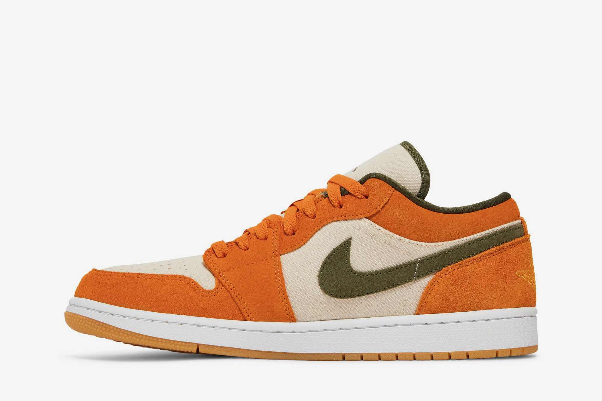 Air Jordan 1 Low SE ‘Light Curry’ DH6931-102 - Image 3