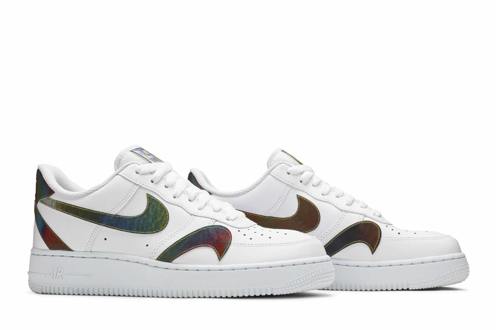 Nike Air Force 1 Low ‘Misplaced Swoosh - White’ CK7214-101 - Image 8
