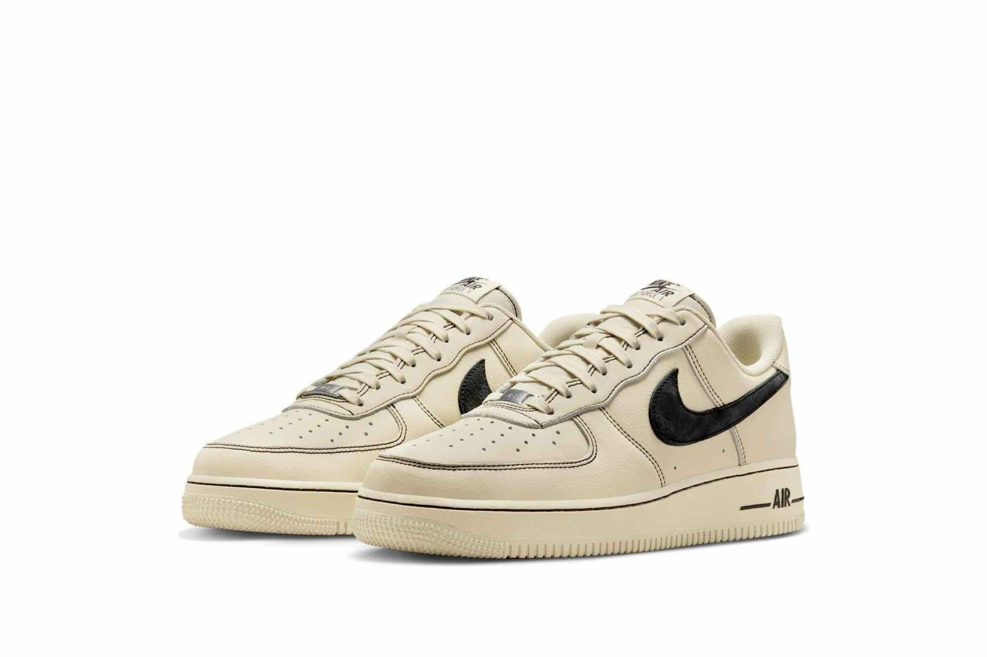 Nike Air Force 1 Low ‘Light Khaki Black’ HQ2037-200 - Image 3
