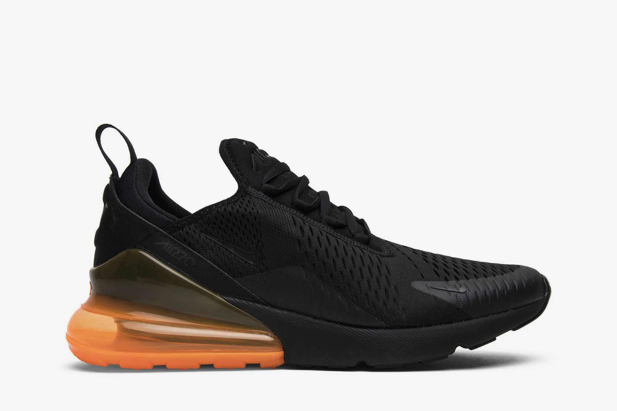 Nike Air Max 270 ‘Black Orange’ AH8050-008