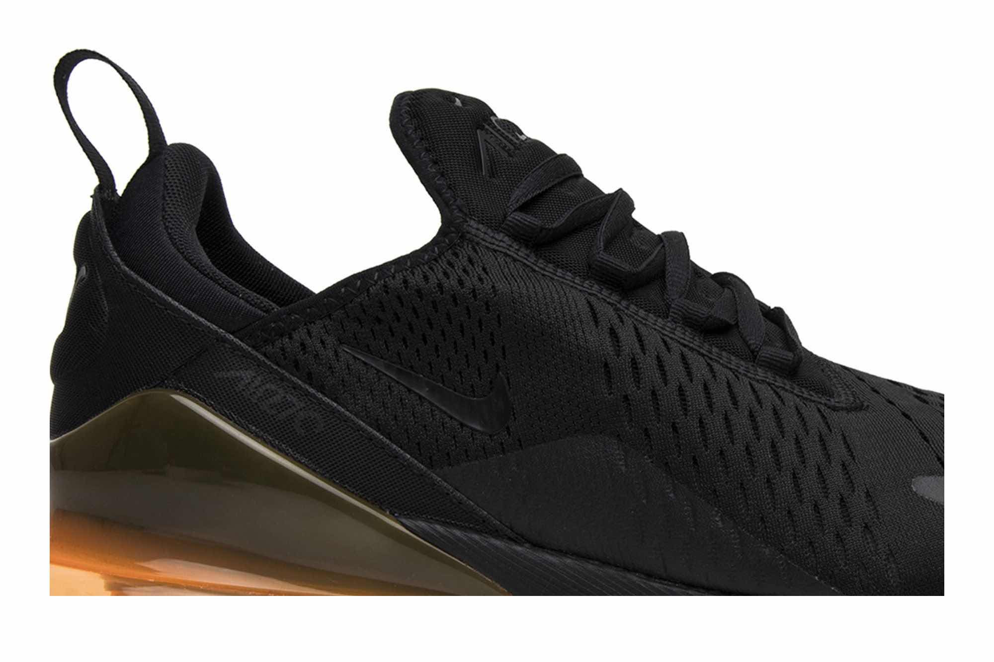 Nike Air Max 270 ‘Black Orange’ AH8050-008 - Image 2