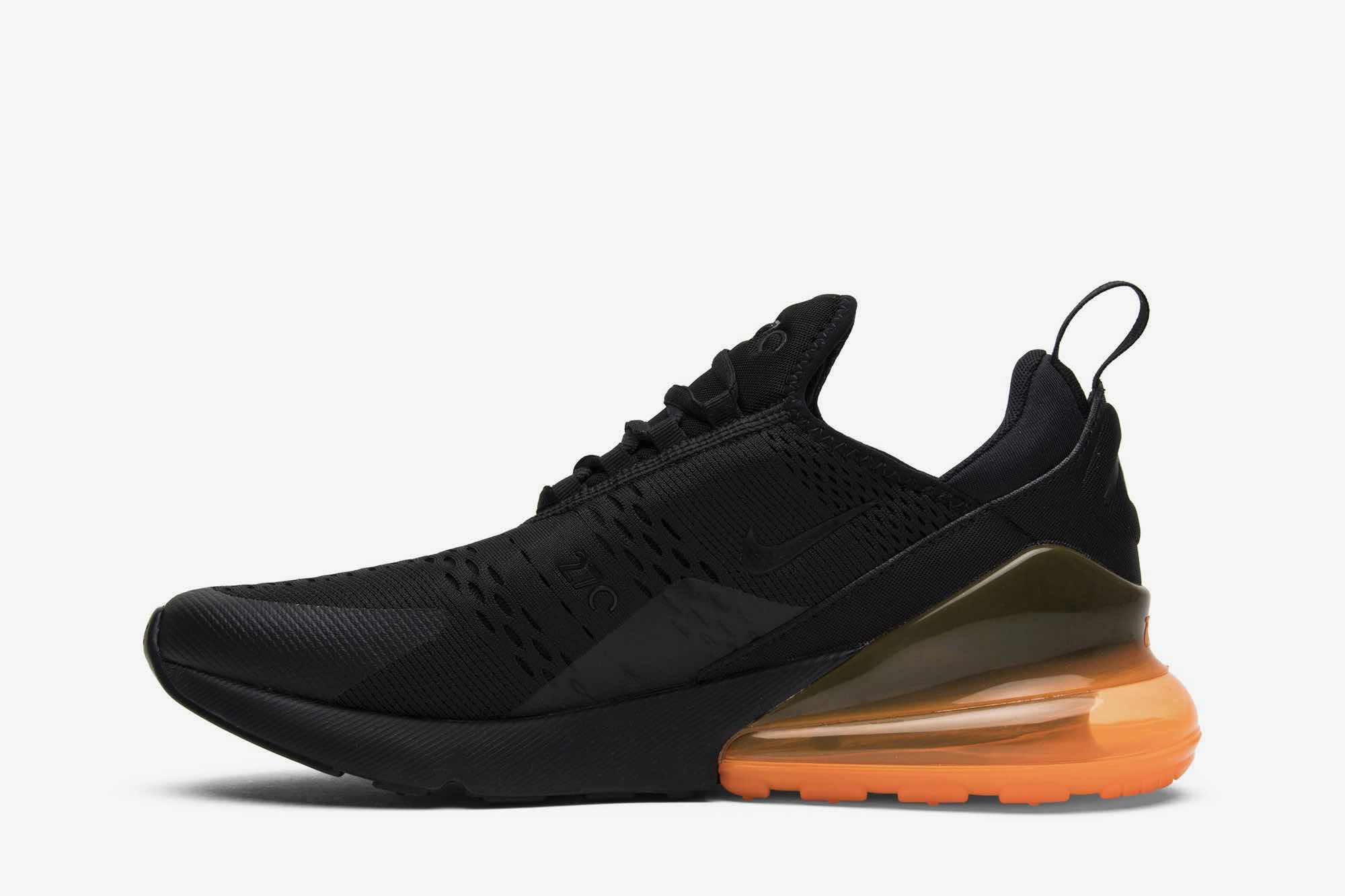 Nike Air Max 270 ‘Black Orange’ AH8050-008 - Image 3