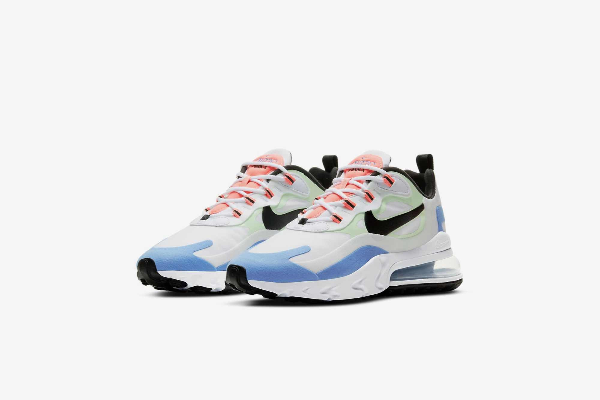 Nike Air Max 270 React ‘White Royal Pulse’ CU7833-100 - Image 3