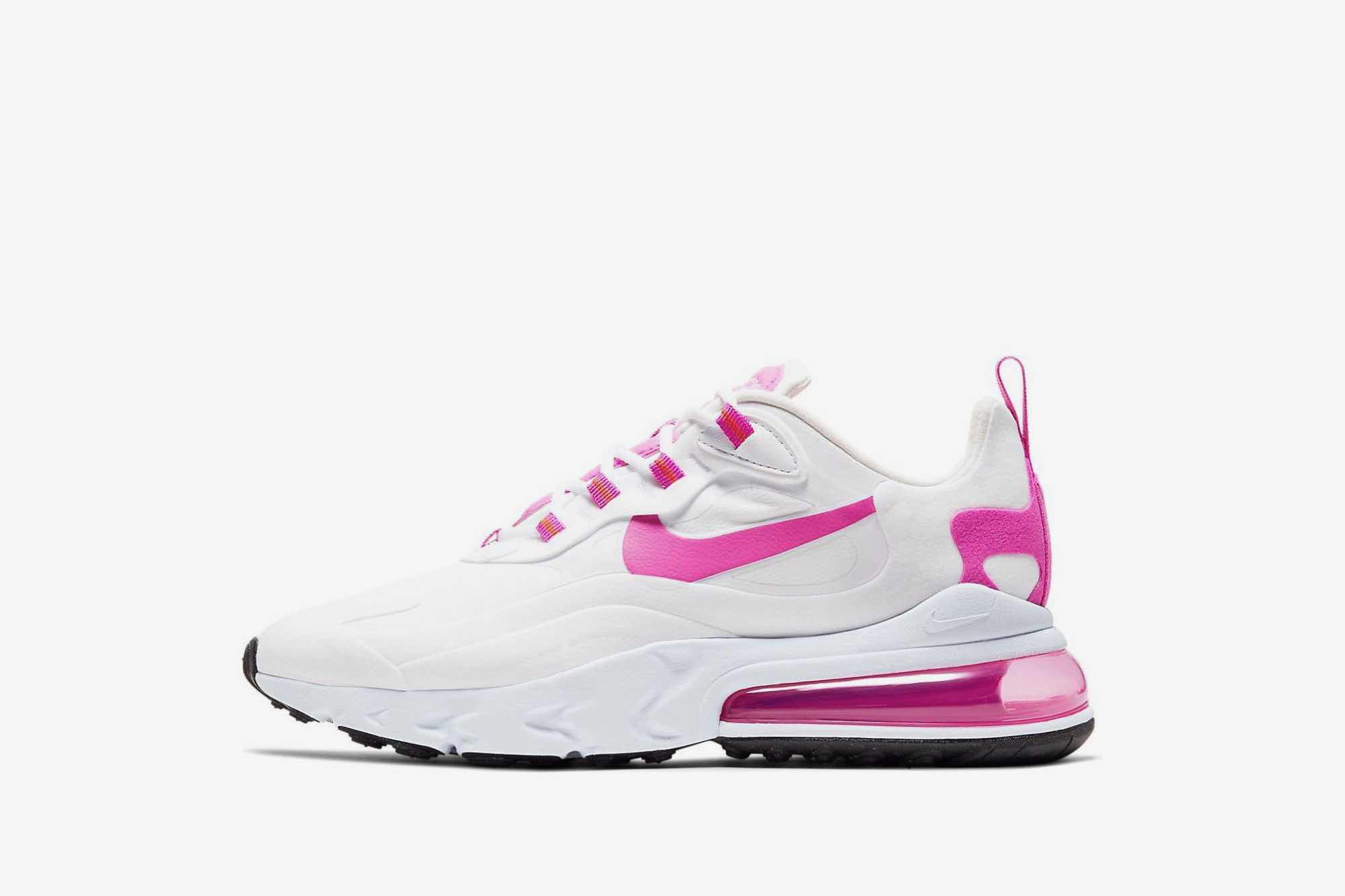 Nike Air Max 270 React ‘Fire Pink’ CJ0619-100
