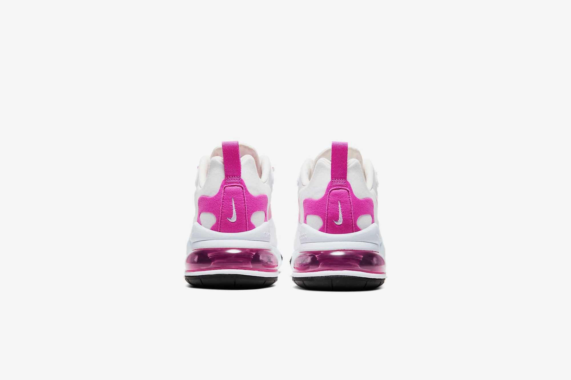 Nike Air Max 270 React ‘Fire Pink’ CJ0619-100 - Image 5