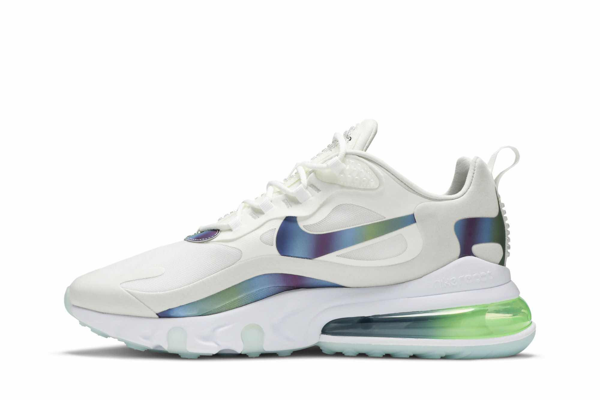 Nike Air Max 270 React ‘Bubble Pack White’ CT5064-100 - Image 3