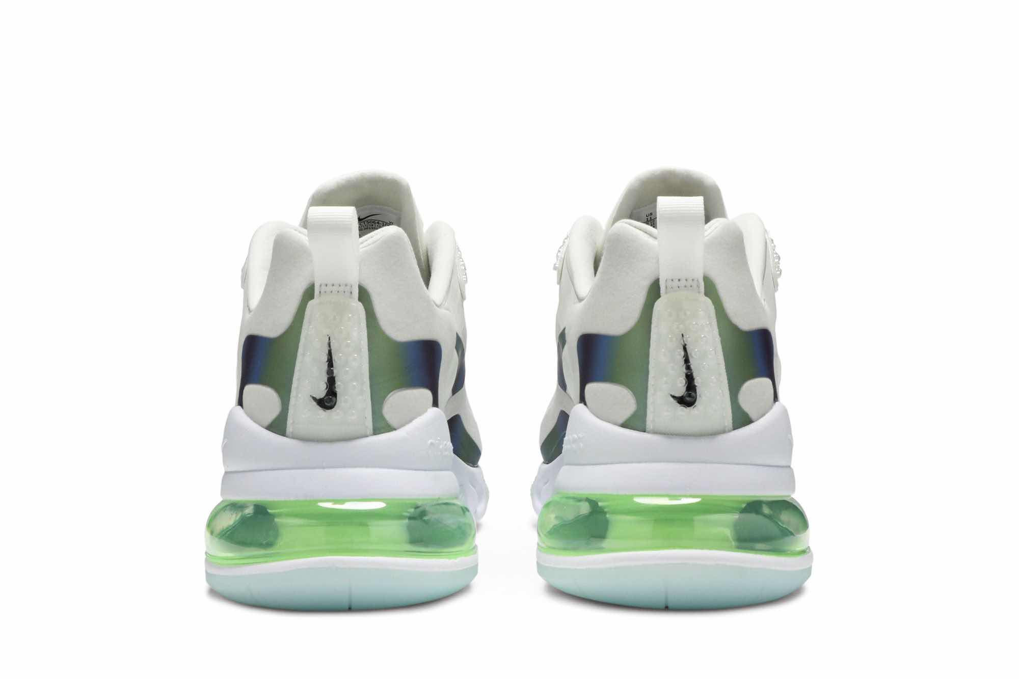 Nike Air Max 270 React ‘Bubble Pack White’ CT5064-100 - Image 6