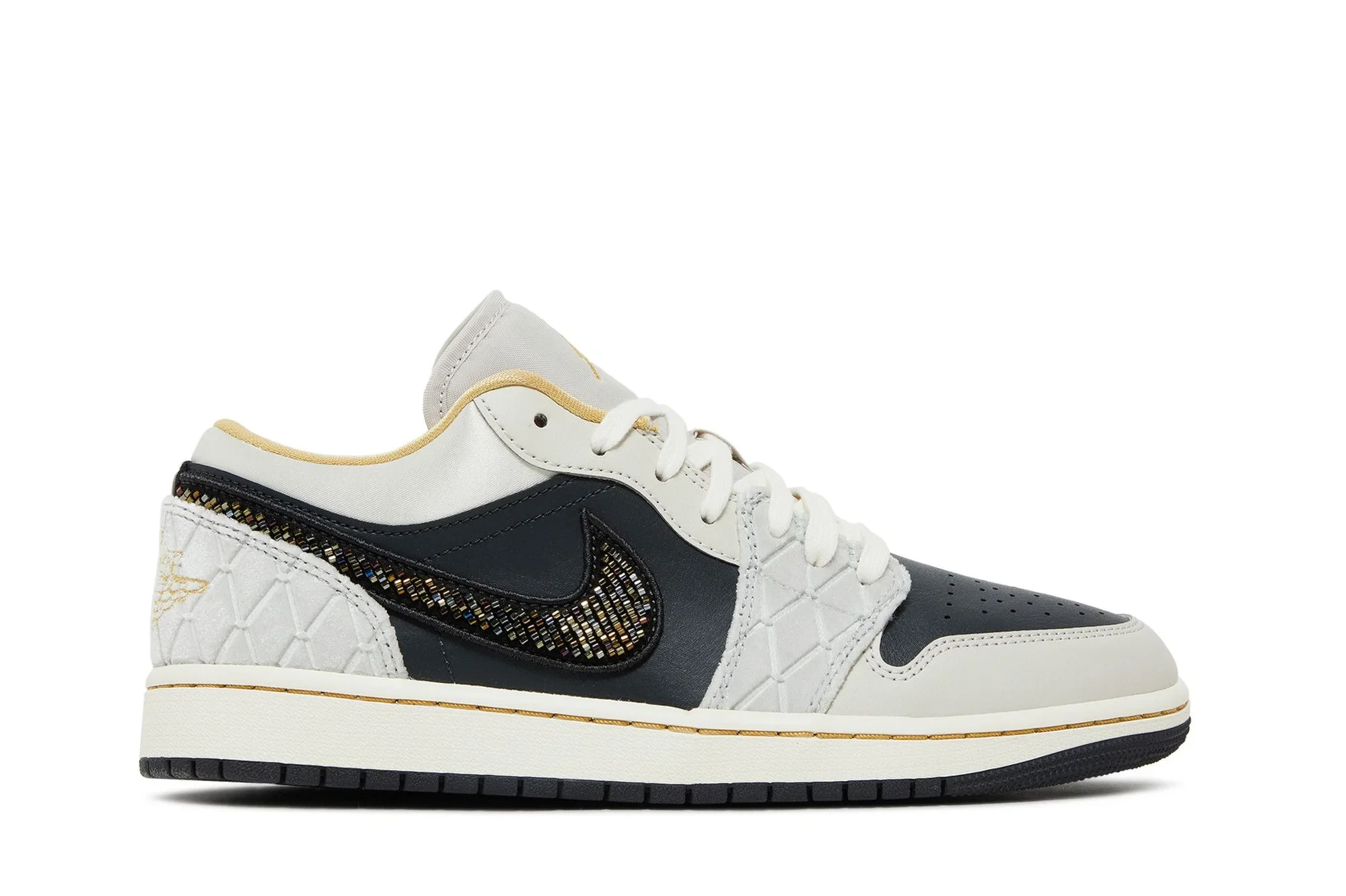Air Jordan 1 Low SE 'Beaded Swoosh' DV1762-001