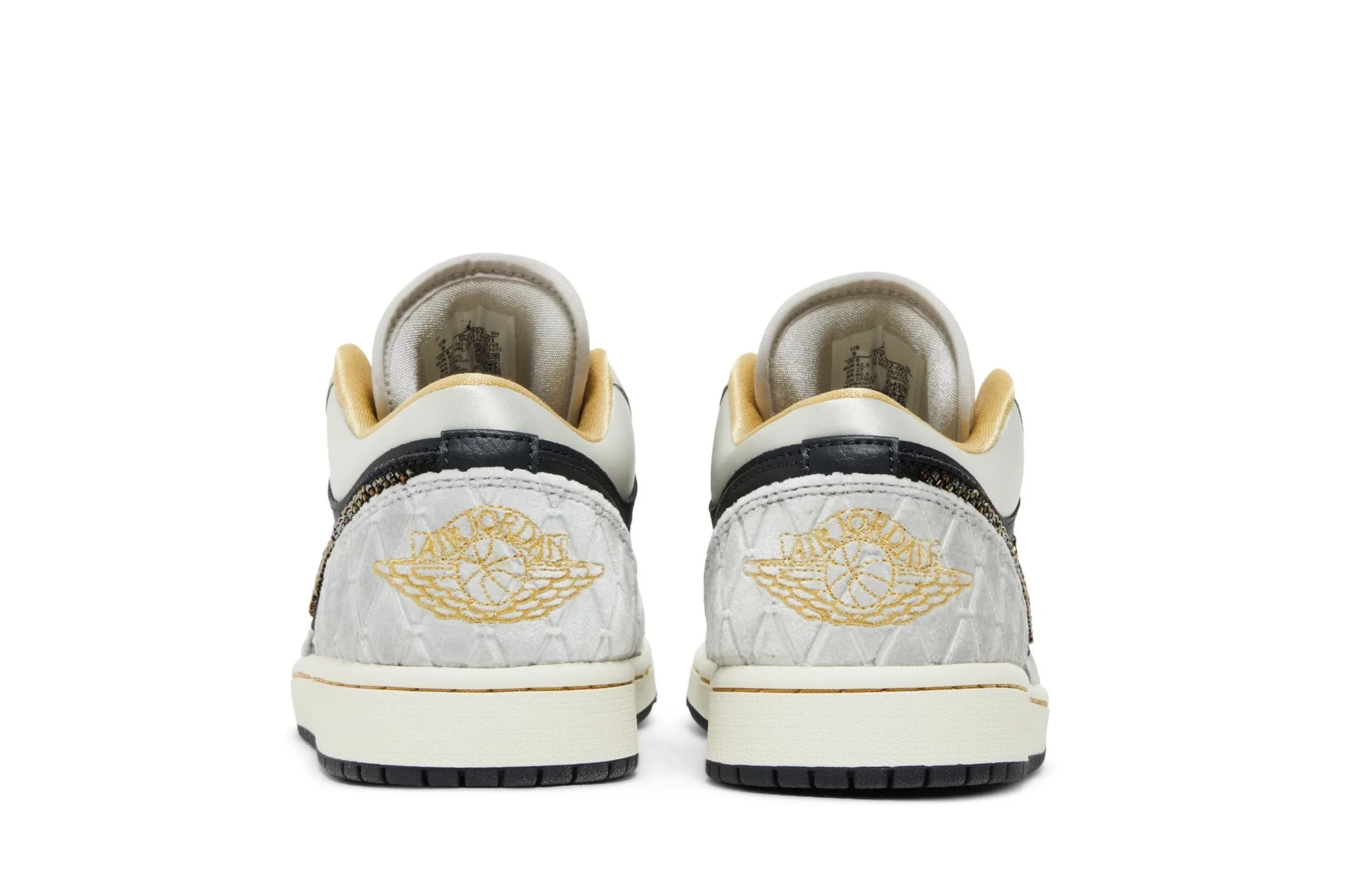 Air Jordan 1 Low SE 'Beaded Swoosh' DV1762-001 - Image 6