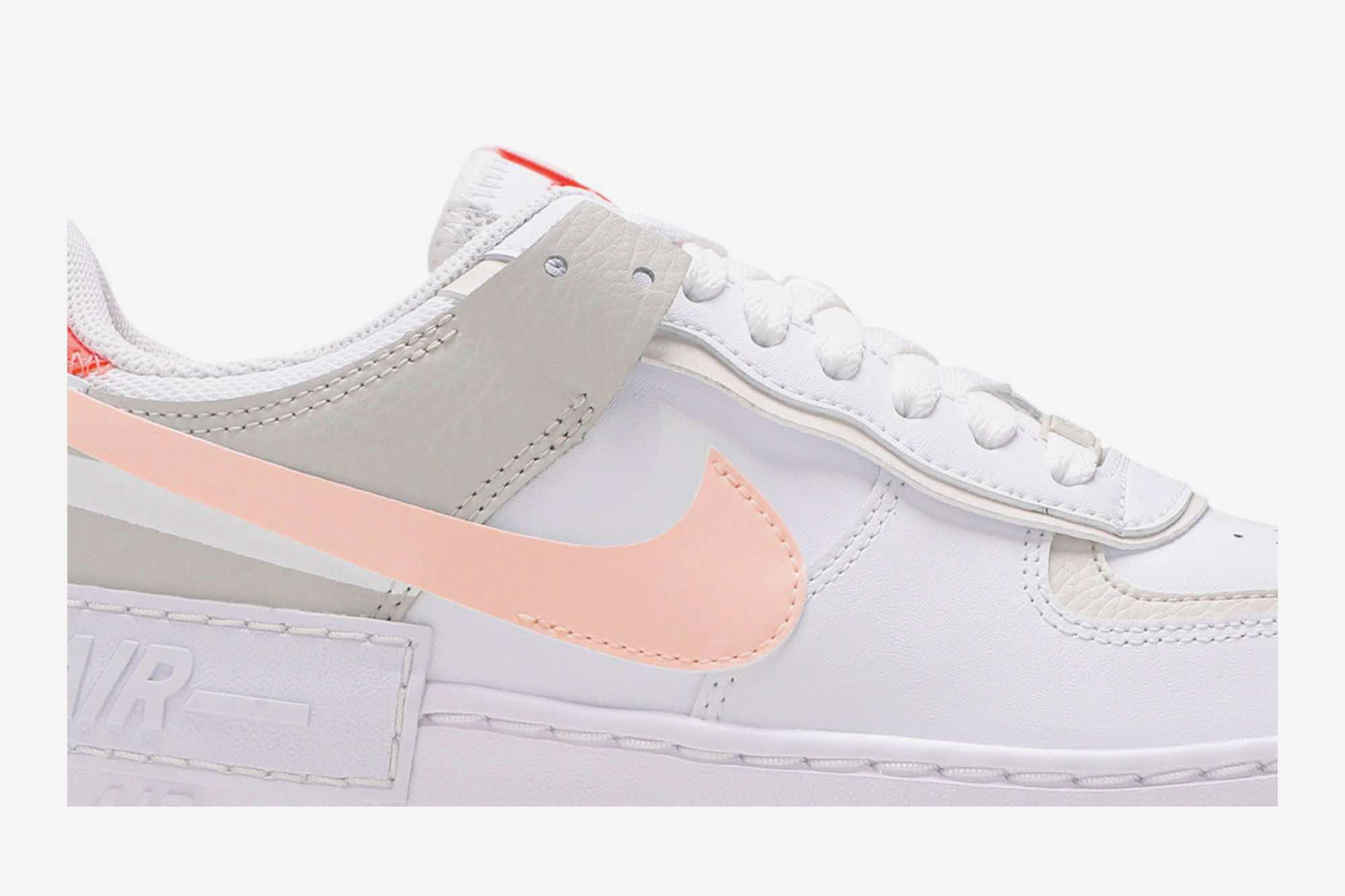 Nike Air Force 1 Low Shadow ‘White Bright Mango’ DH3896-100 - Image 2
