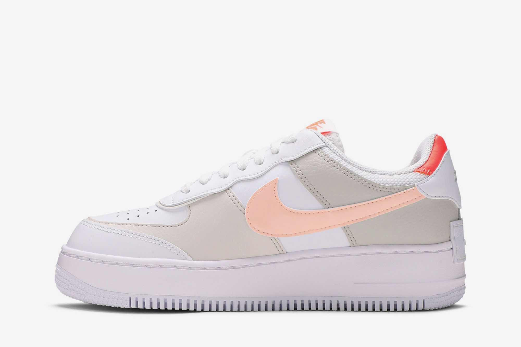 Nike Air Force 1 Low Shadow ‘White Bright Mango’ DH3896-100 - Image 3