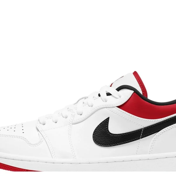 Air Jordan 1 Low 'White University Red' 553558-118