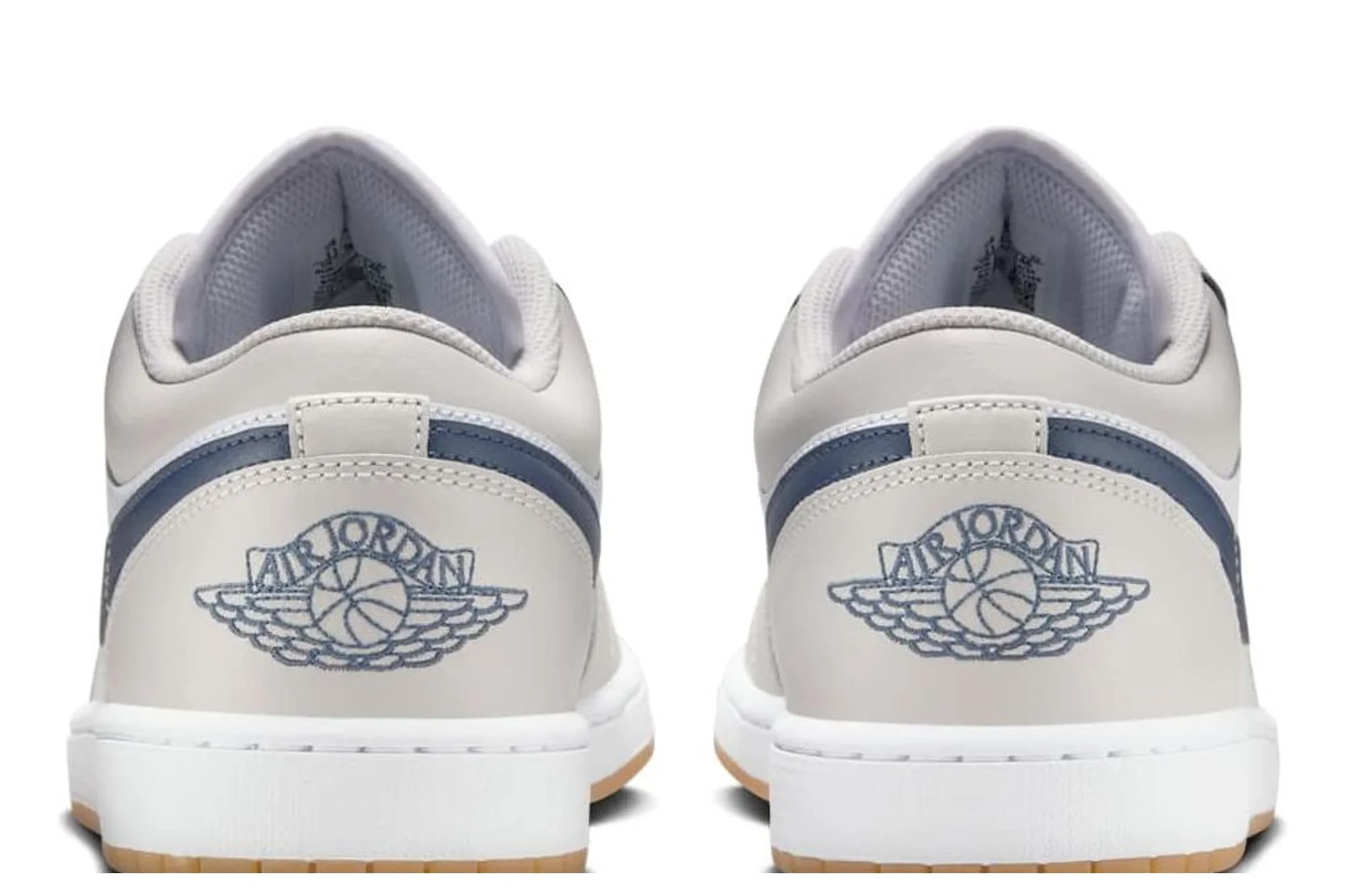Air Jordan 1 Low 'Midnight Navy Neutral Grey' 553558-146 - Image 5