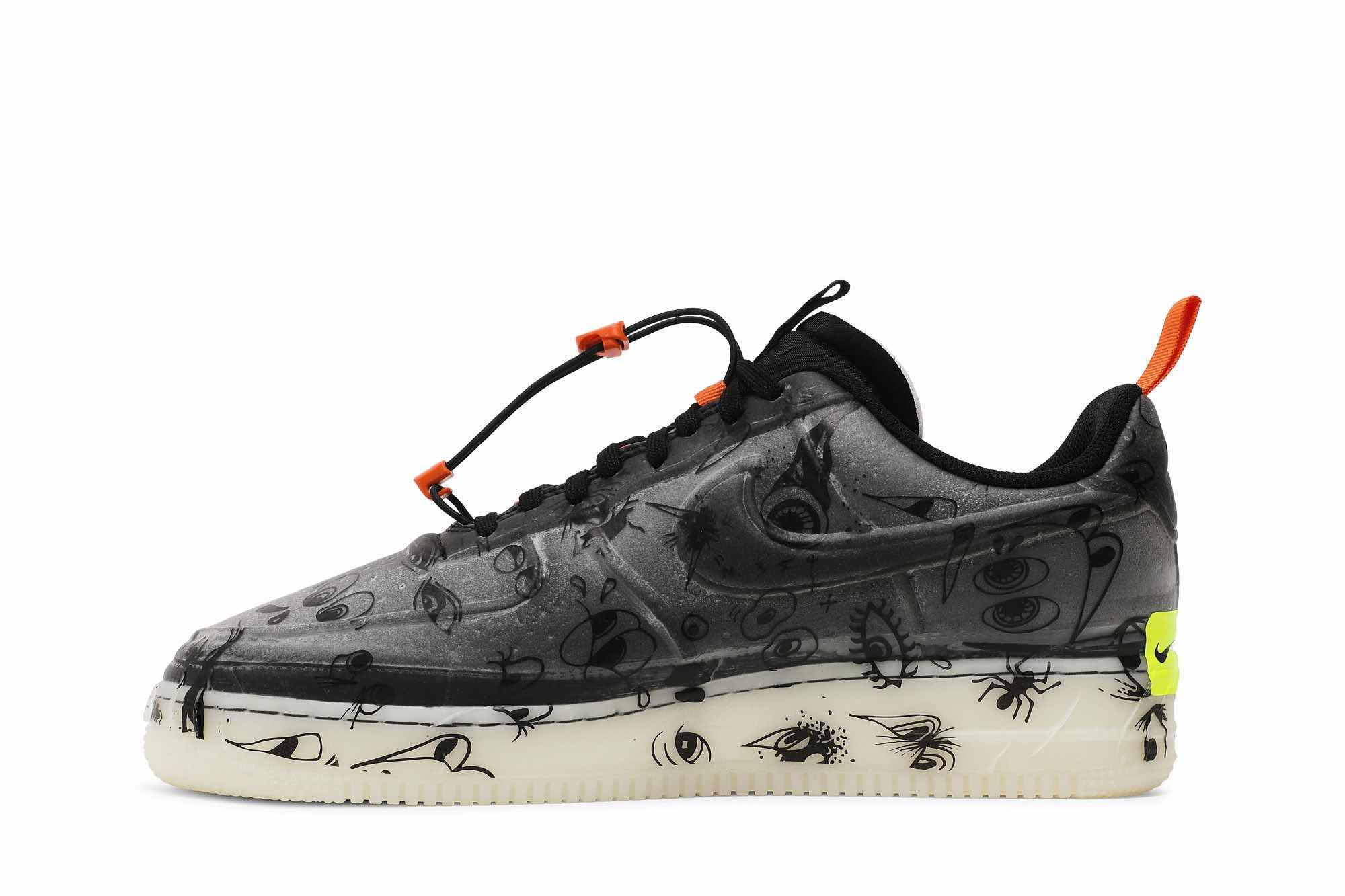 Nike Air Force 1 Experimental ‘Halloween’ DC8904-001 - Image 3