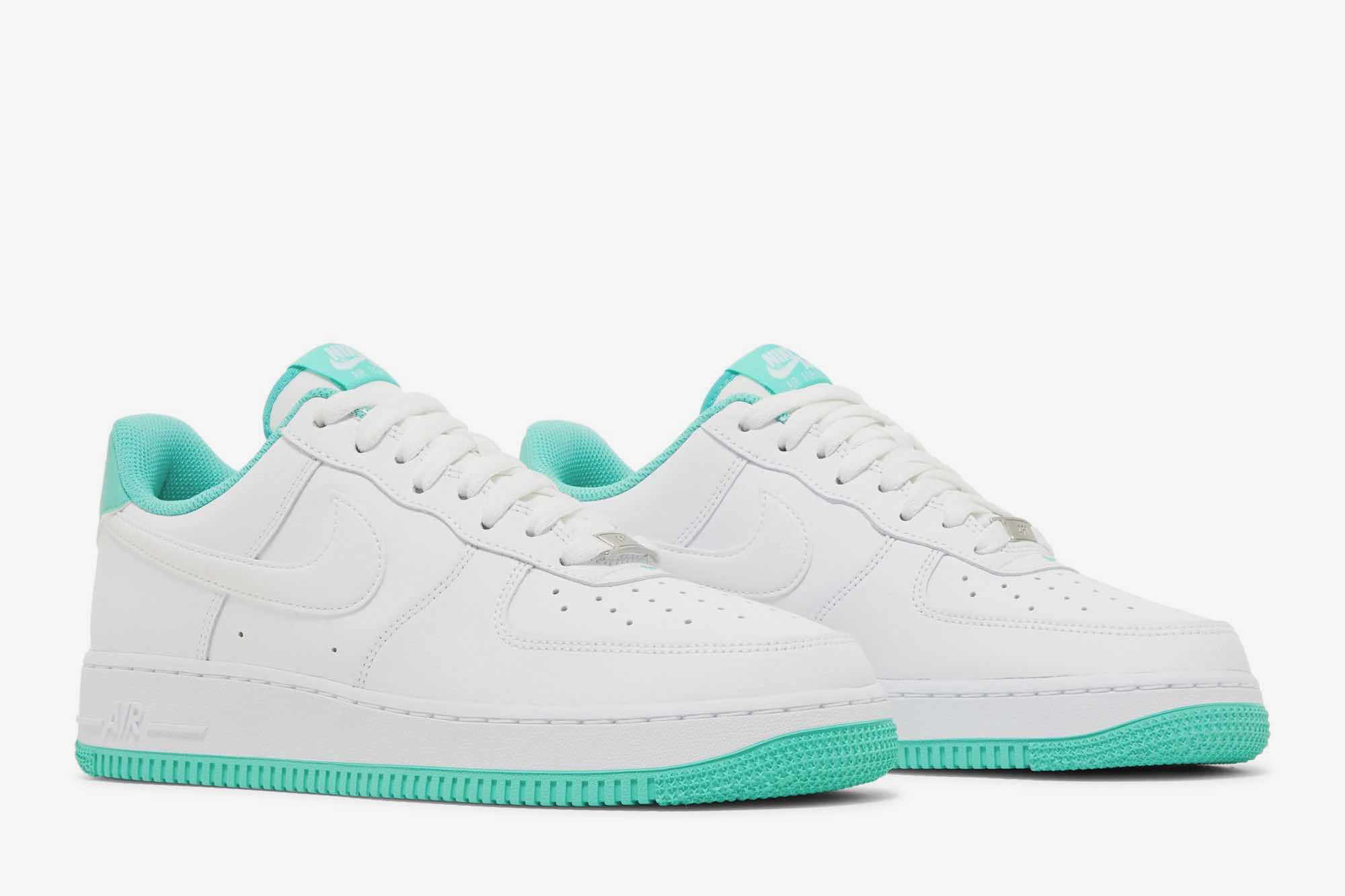 Nike Air Force 1 07 ‘White Mint’ DH7561-107 - Image 8