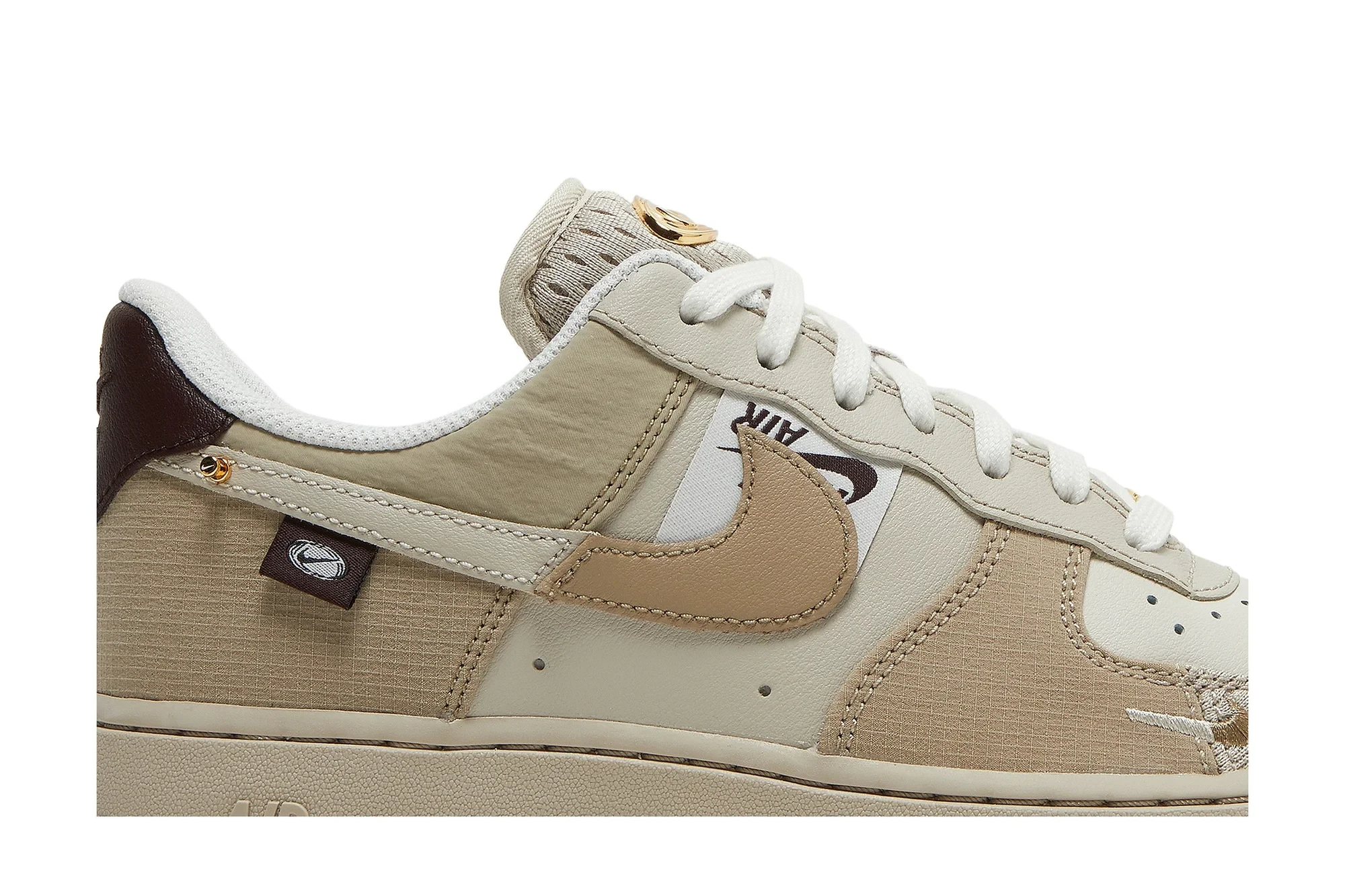 Nike Air Force 1 '07 LX 'Tan Bling' DX6061-122 - Image 2