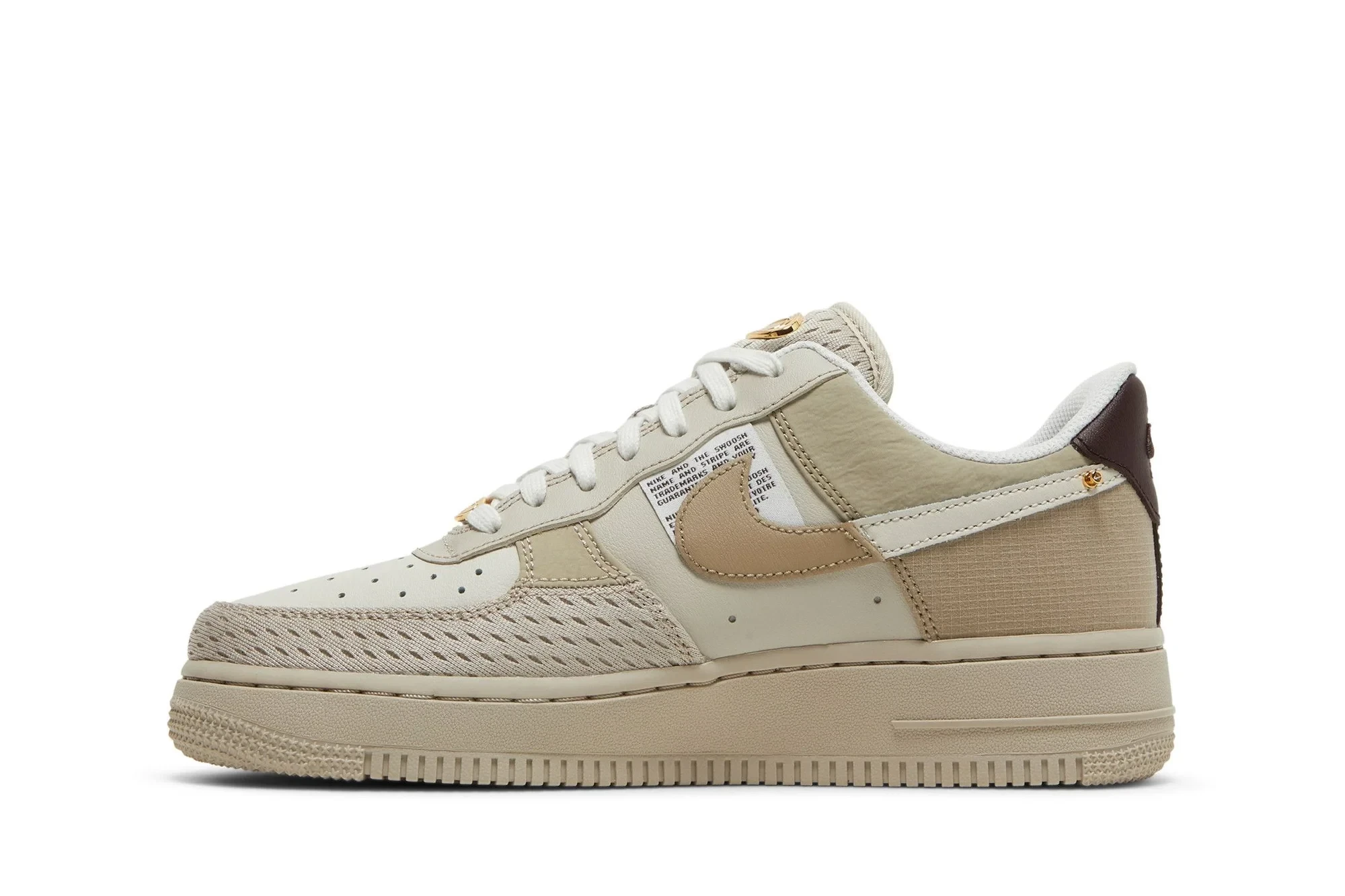 Nike Air Force 1 '07 LX 'Tan Bling' DX6061-122 - Image 3
