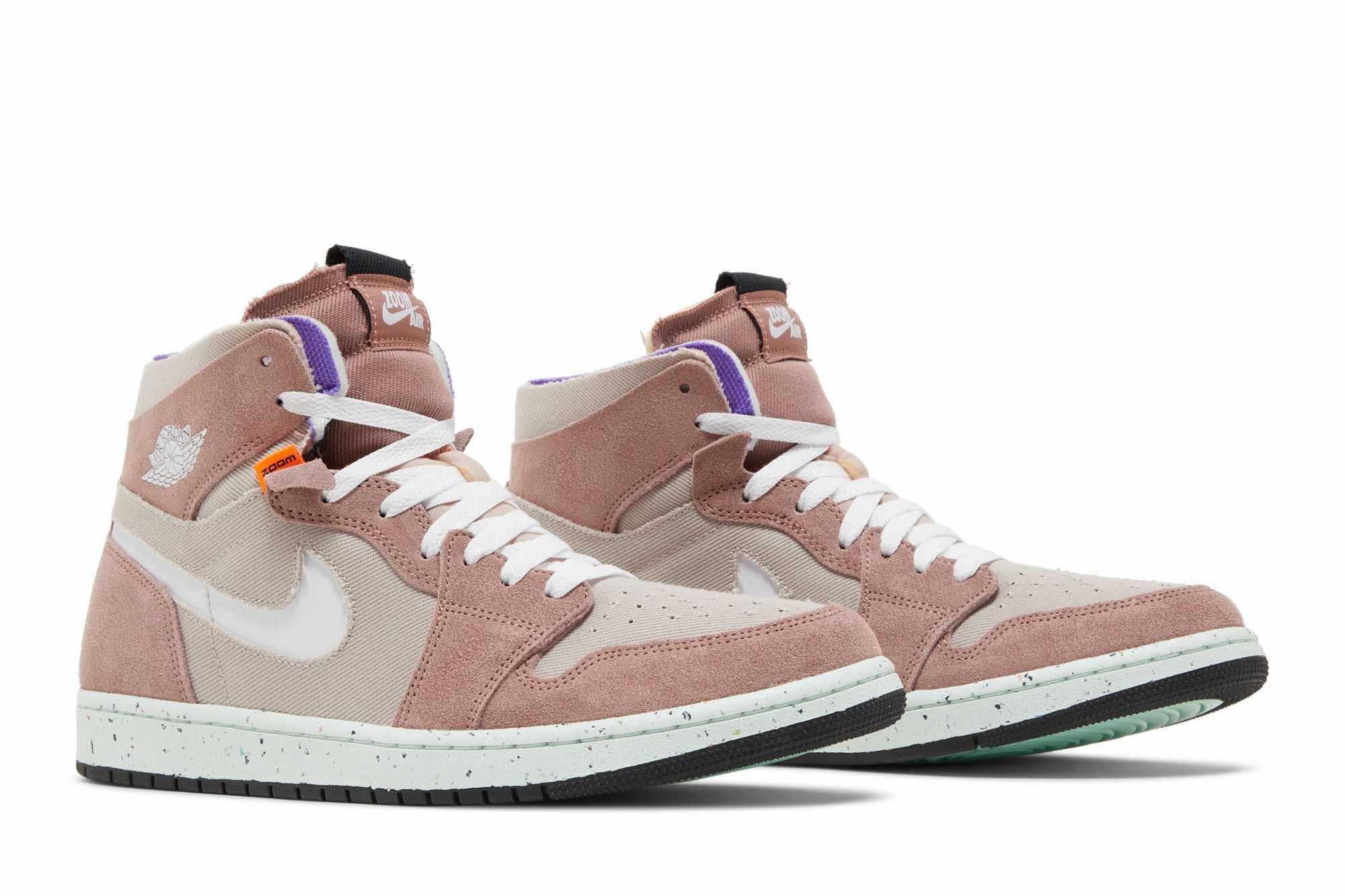 Air Jordan 1 High Zoom Comfort ‘Fossil Stone’ CT0978-201 - Image 8