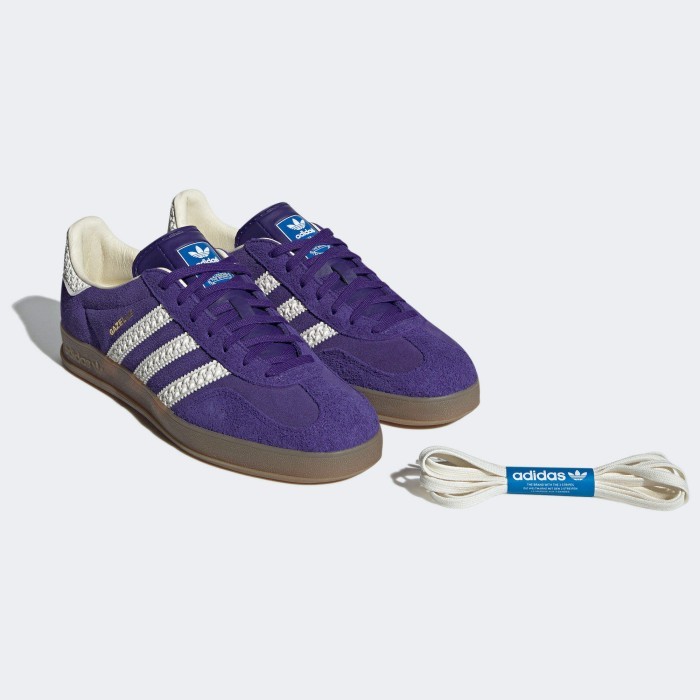 adidas Originals Gazelle Indoor ‘Purple White’ IF1806 - Image 2
