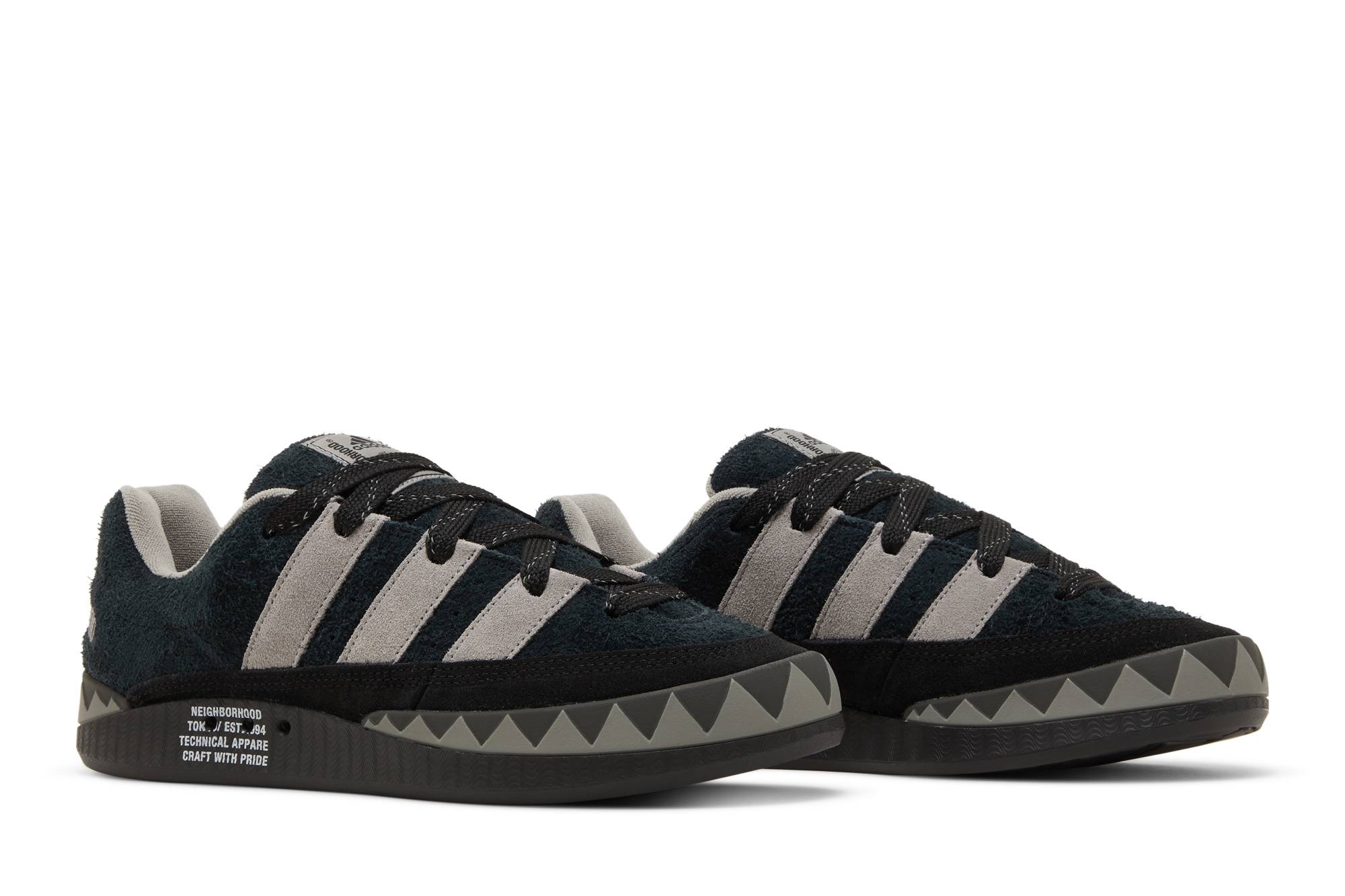adidas Originals Adimatic x NEIGHBORHOOD ‘Core BlackSolid Gray’ HP6770 - Image 8