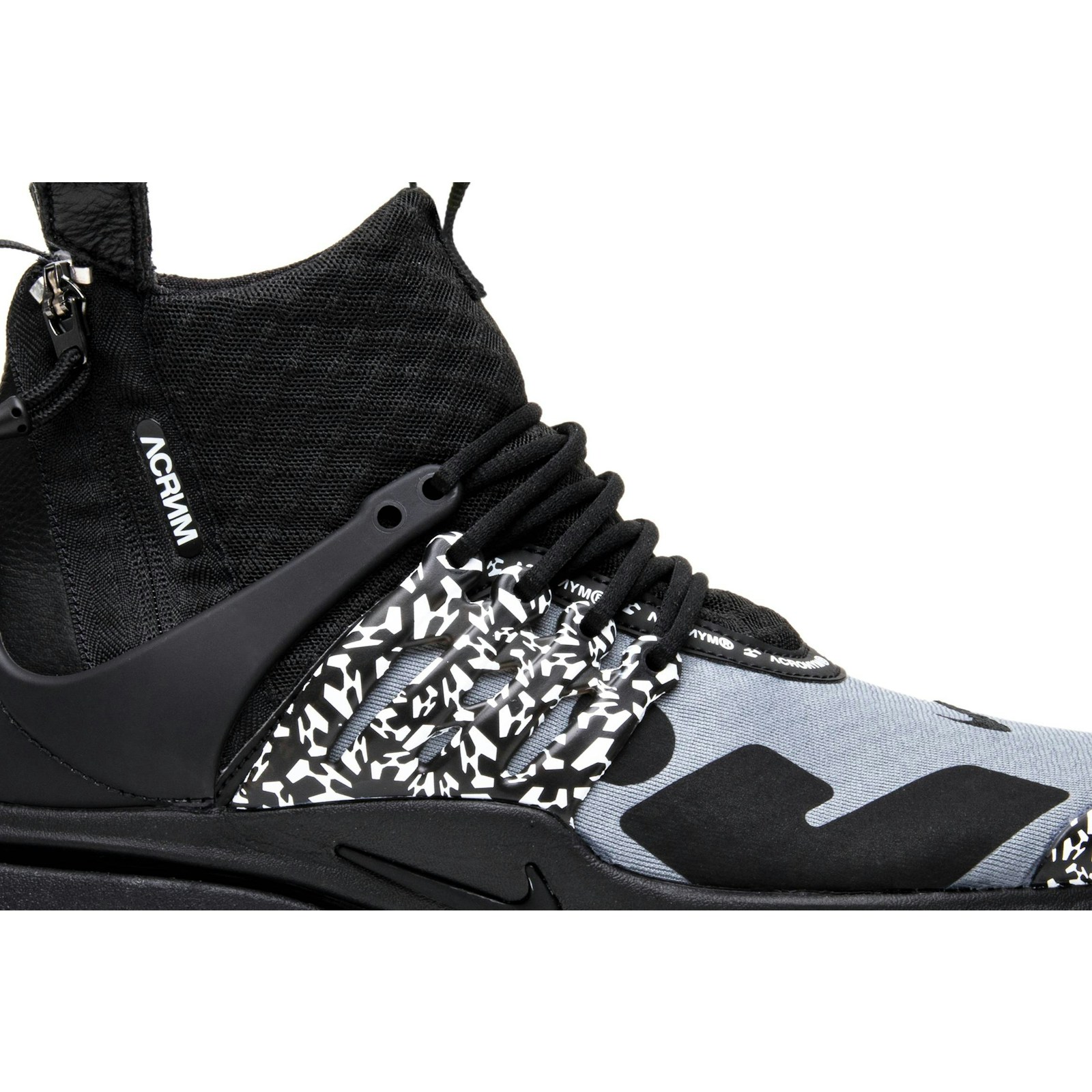 Acronym x Nike Air Presto Mid ‘Cool Grey’ AH7832-001 - Image 2