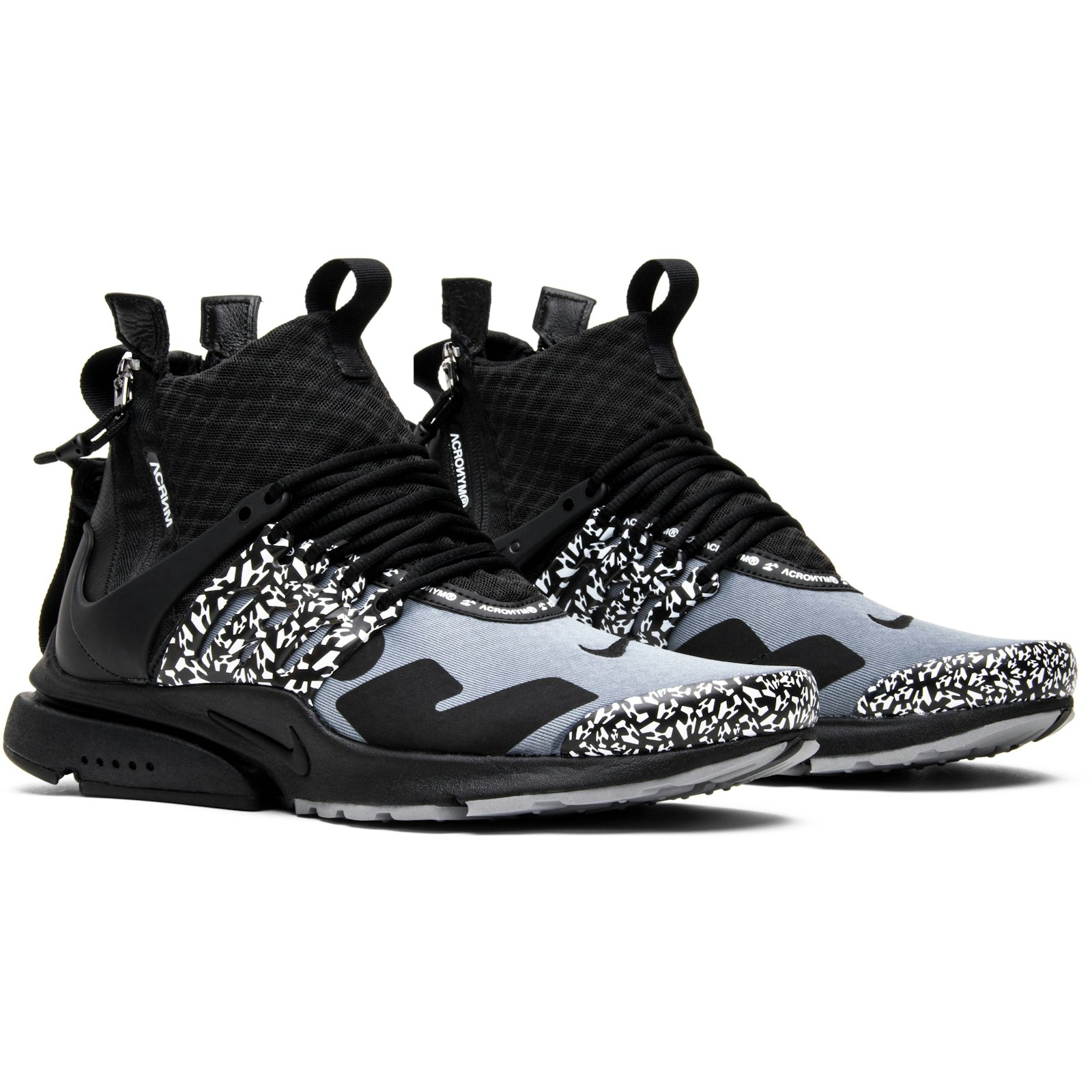 Acronym x Nike Air Presto Mid ‘Cool Grey’ AH7832-001 - Image 8