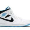 Air Jordan 1 Mid ‘Laser Blue’ 554724-141