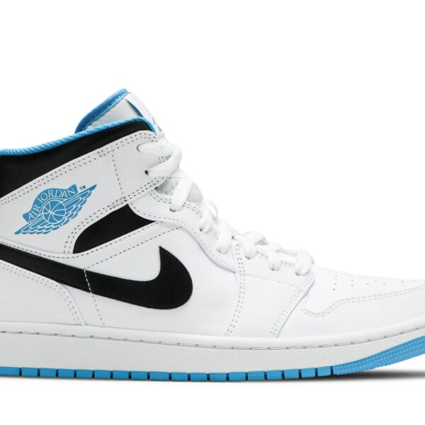 Air Jordan 1 Mid ‘Laser Blue’ 554724-141