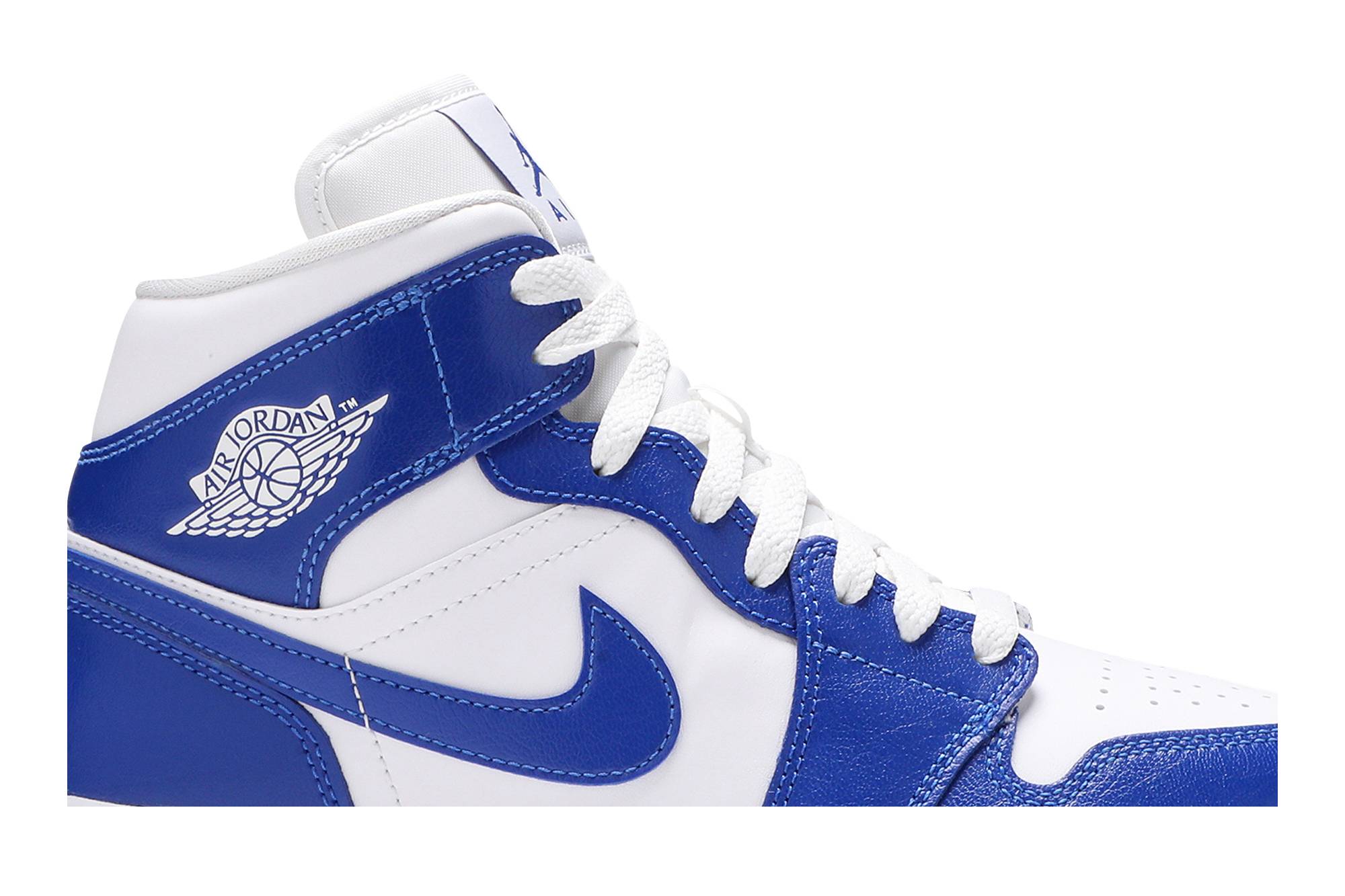 Air Jordan 1 Mid ‘Kentucky Blue’ BQ6472-104 - Image 2