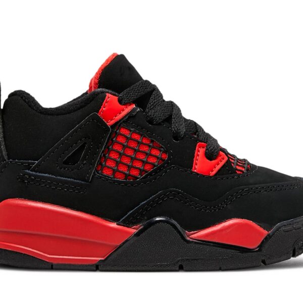 (Toddler) Air Jordan 4 Retro ‘Red Thunder’ BQ7670-016