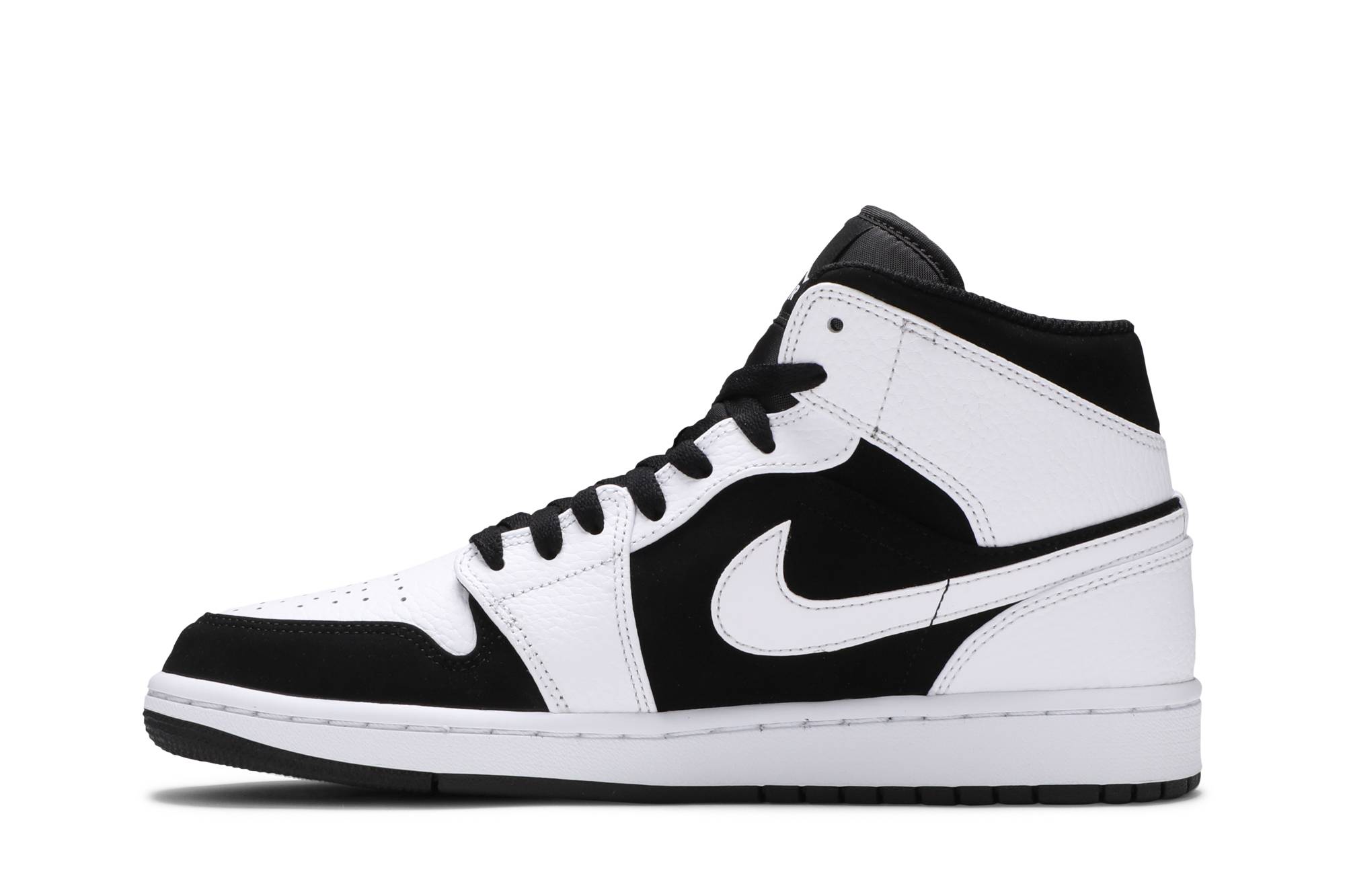 Air Jordan 1 Retro Mid ‘Tuxedo’ 554724-113 - Image 3