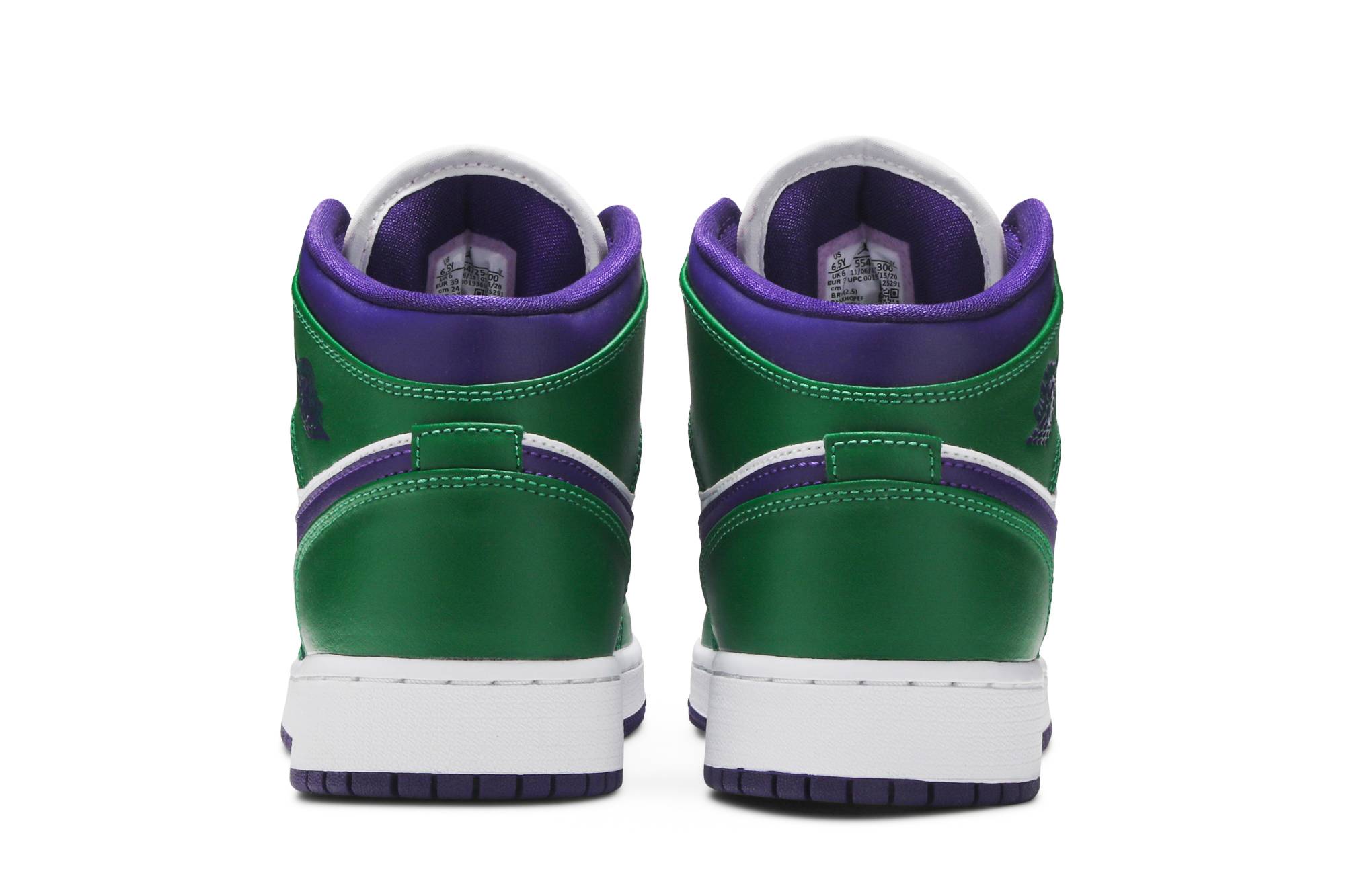 Air Jordan 1 Mid ‘Hulk’ 554725-300 - Image 6