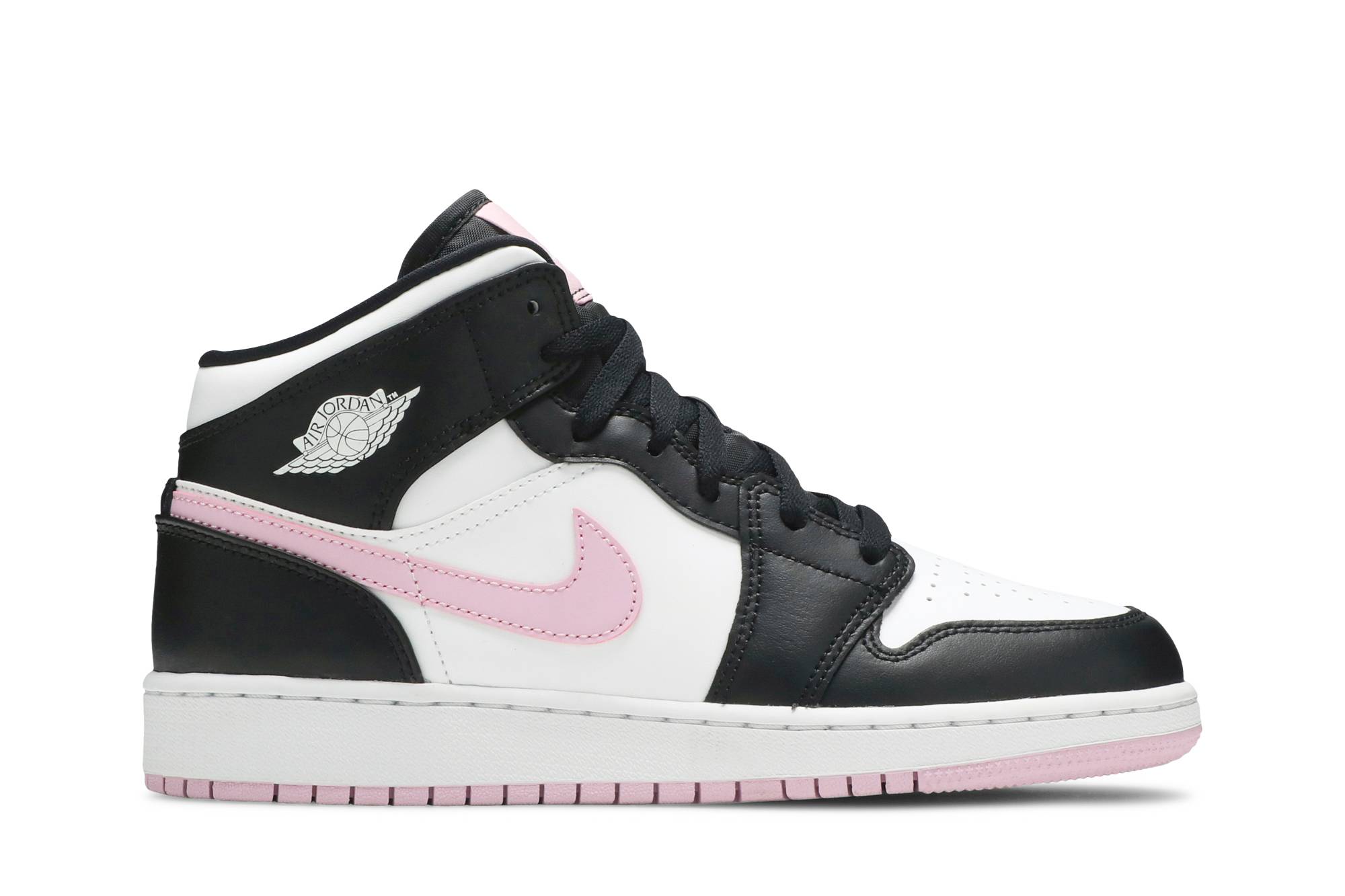 Air Jordan 1 Mid ‘White Light Arctic Pink’ 555112-103