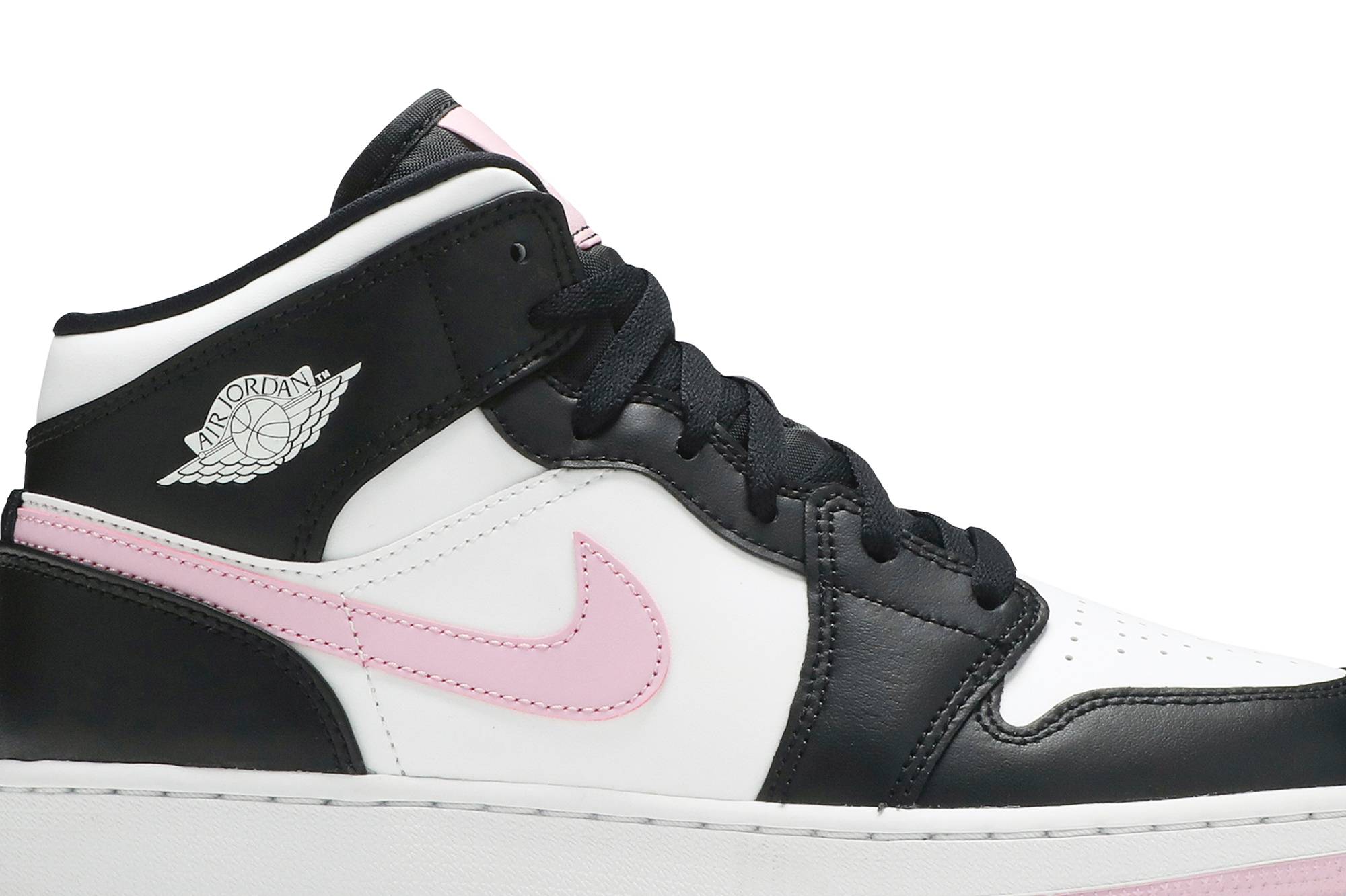 Air Jordan 1 Mid ‘White Light Arctic Pink’ 555112-103 - Image 2