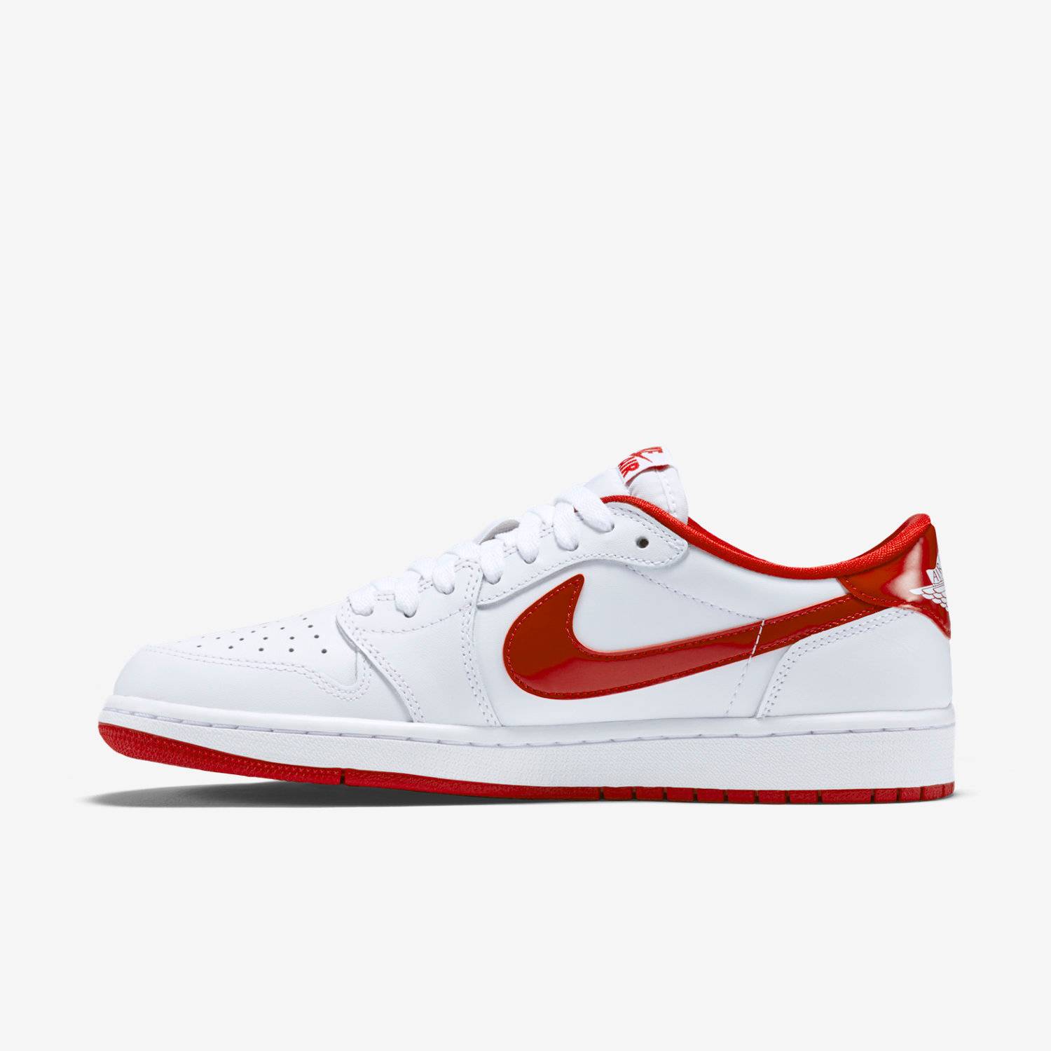 Air Jordan 1 Retro Low OG ‘Varsity Red’ 705329-101 - Image 2