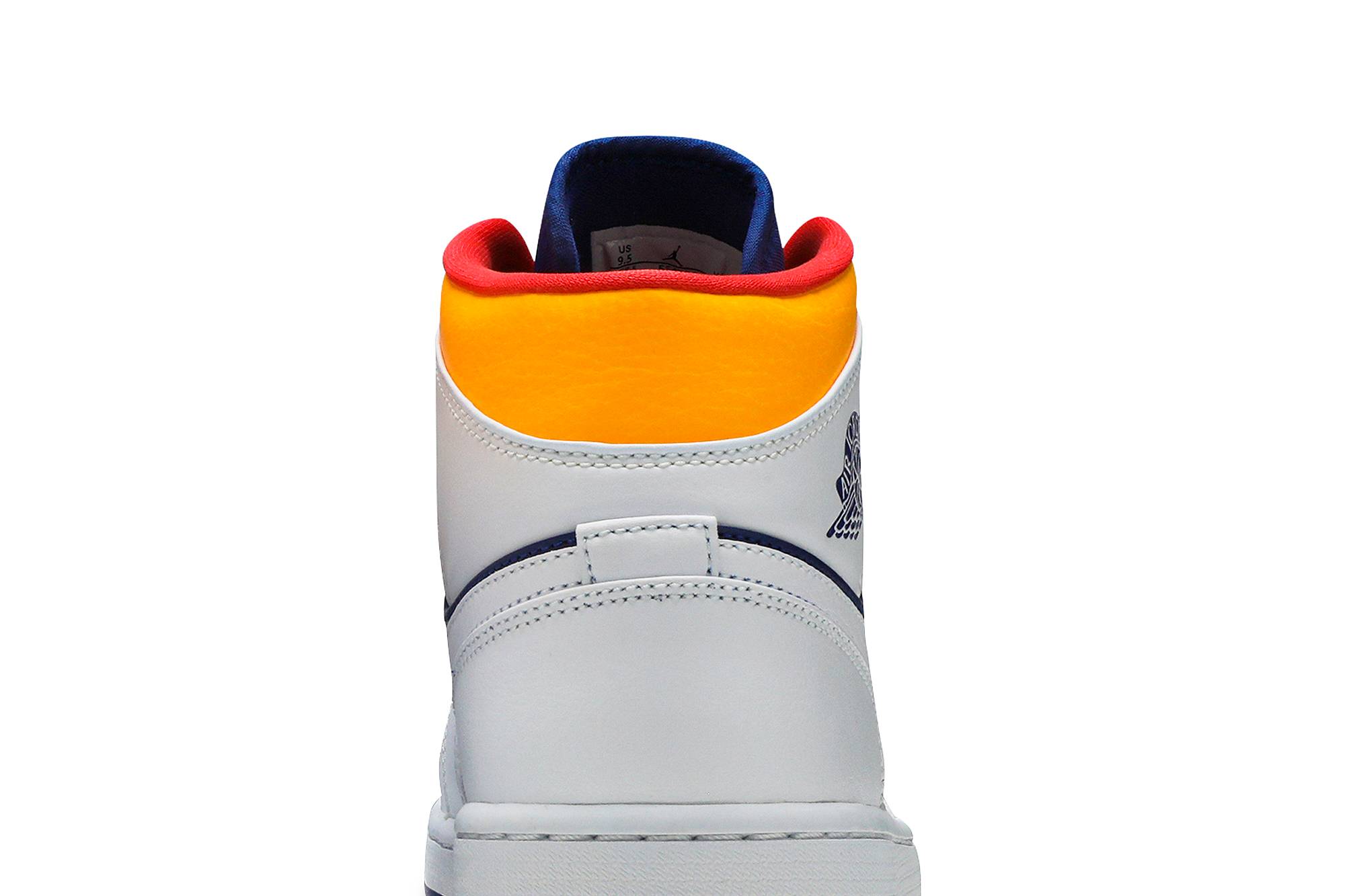 Air Jordan 1 Mid ‘White Deep Royal Blue’ 554724-131 - Image 7