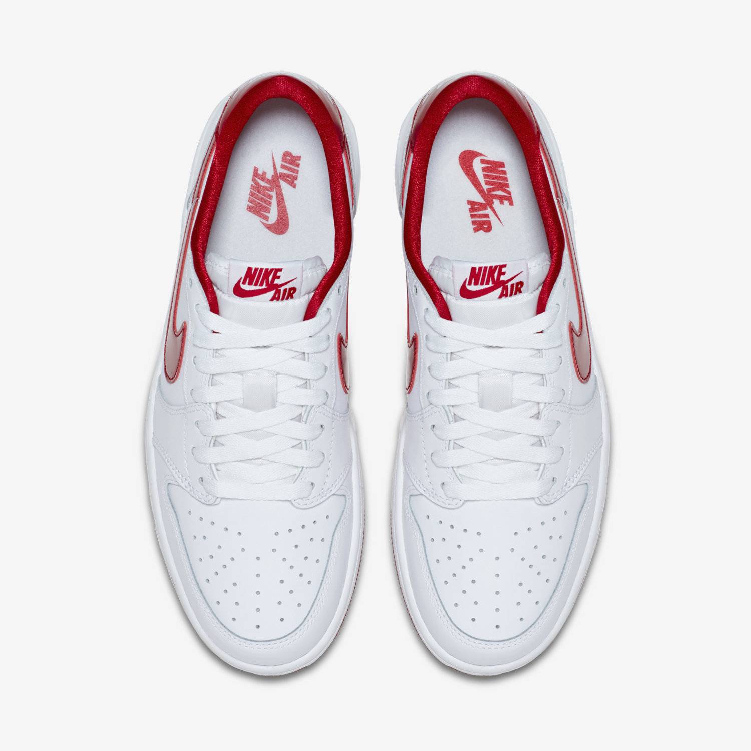 Air Jordan 1 Retro Low OG ‘Varsity Red’ 705329-101 - Image 3