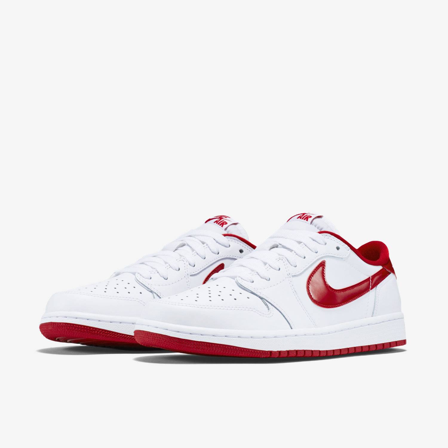 Air Jordan 1 Retro Low OG ‘Varsity Red’ 705329-101 - Image 6