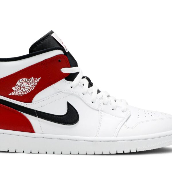 Air Jordan 1 Mid ‘White Chicago’ 554724-116