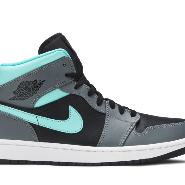 Air Jordan 1 Mid ‘Grey Aqua’ 554724-063