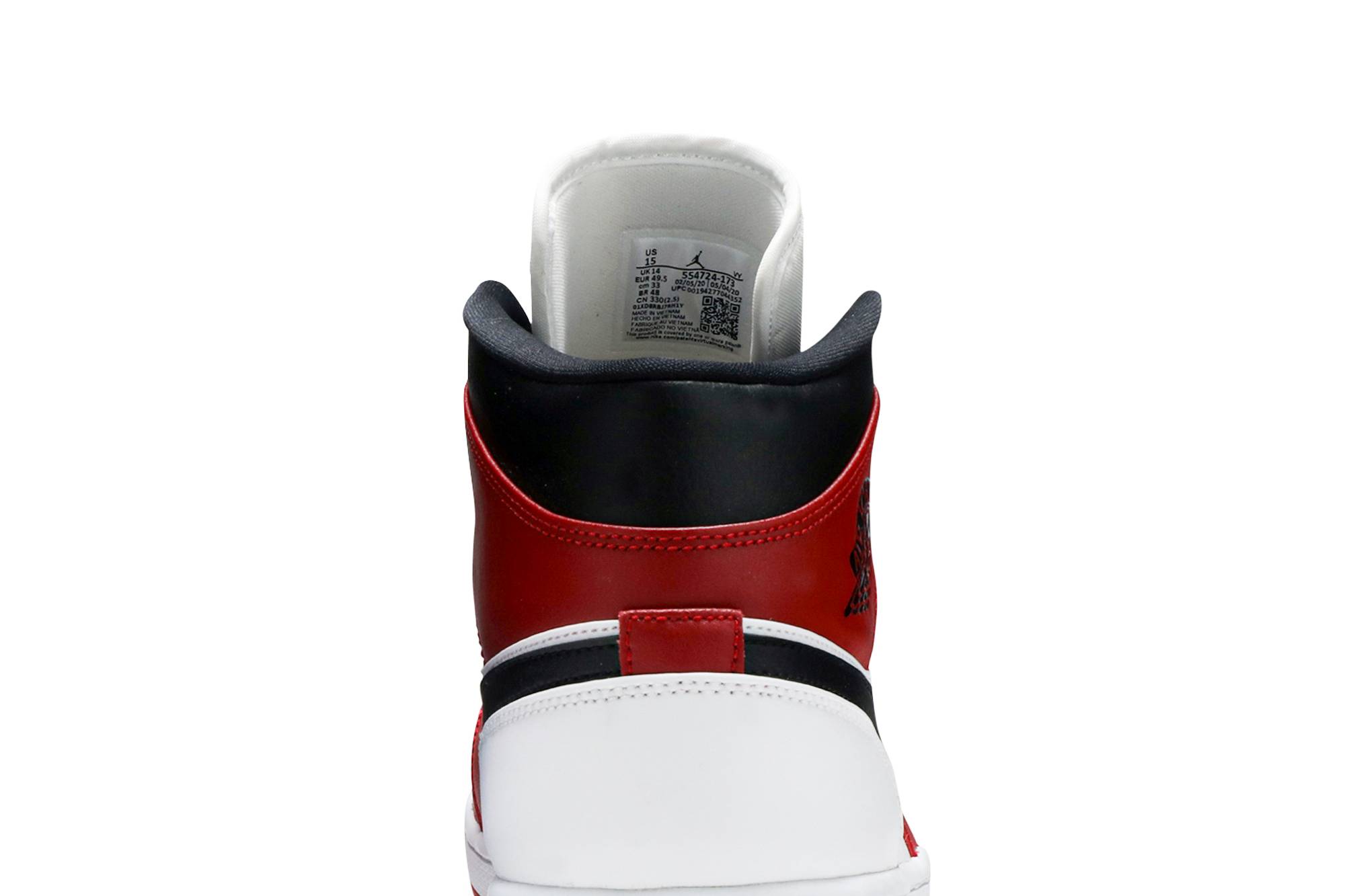 Air Jordan 1 Mid ‘Chicago’ 554724-173 - Image 7