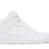 Air Jordan 1 Mid ‘Triple White’ 2022 554724-136