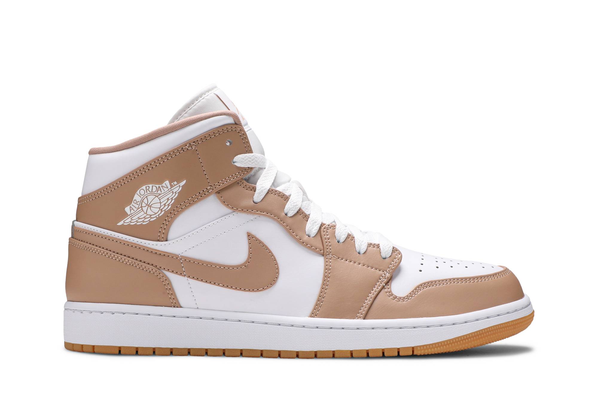 Air Jordan 1 Mid ‘Tan Gum’ 554724-271